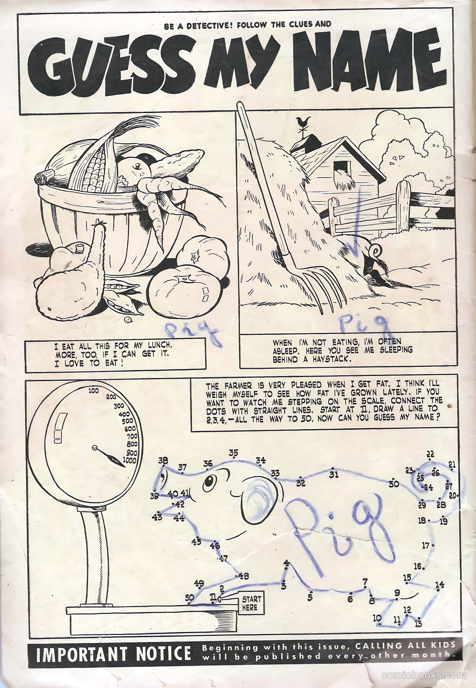 Calling All Kids #17 (1948) — page 2