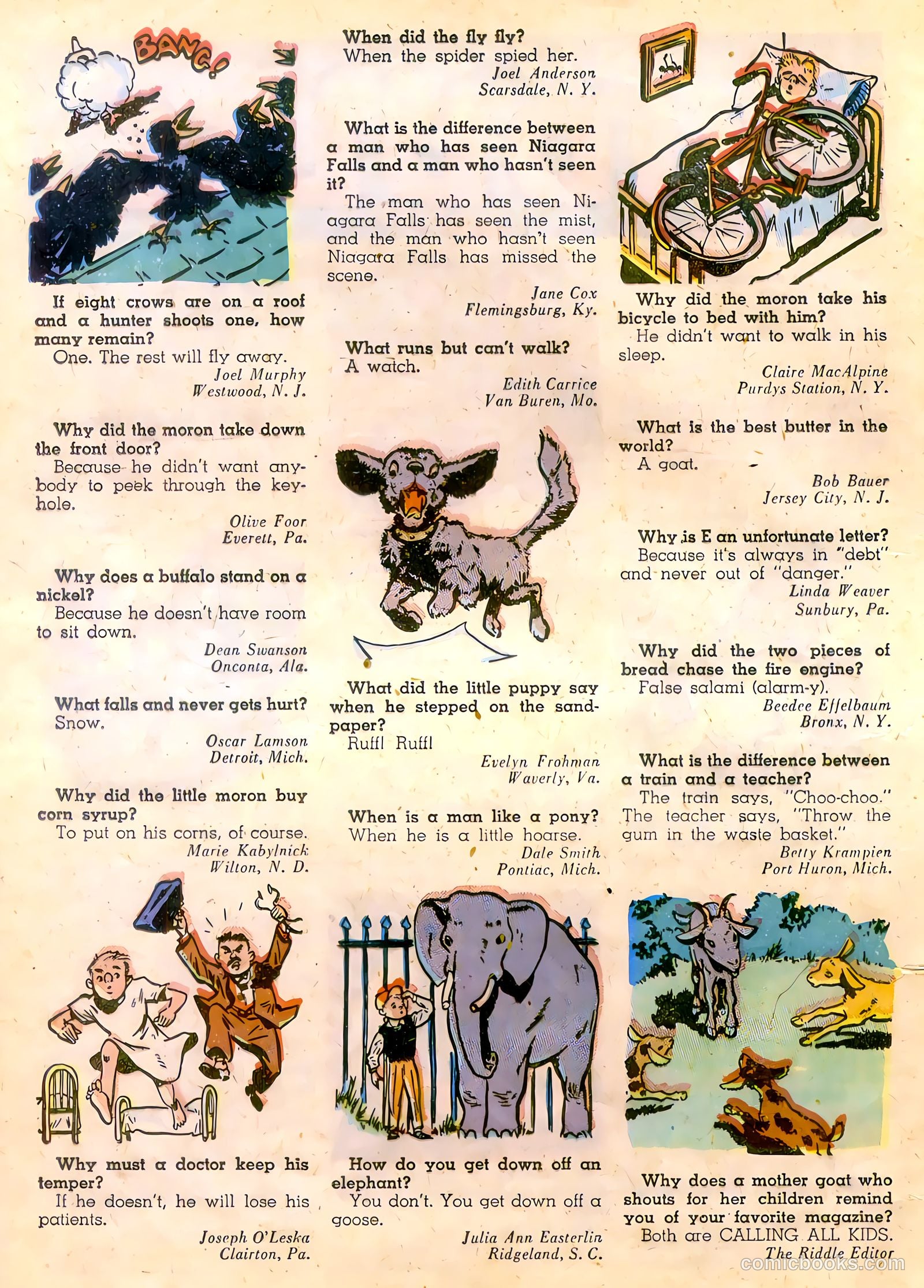 Calling All Kids #18 (1948) — page 16