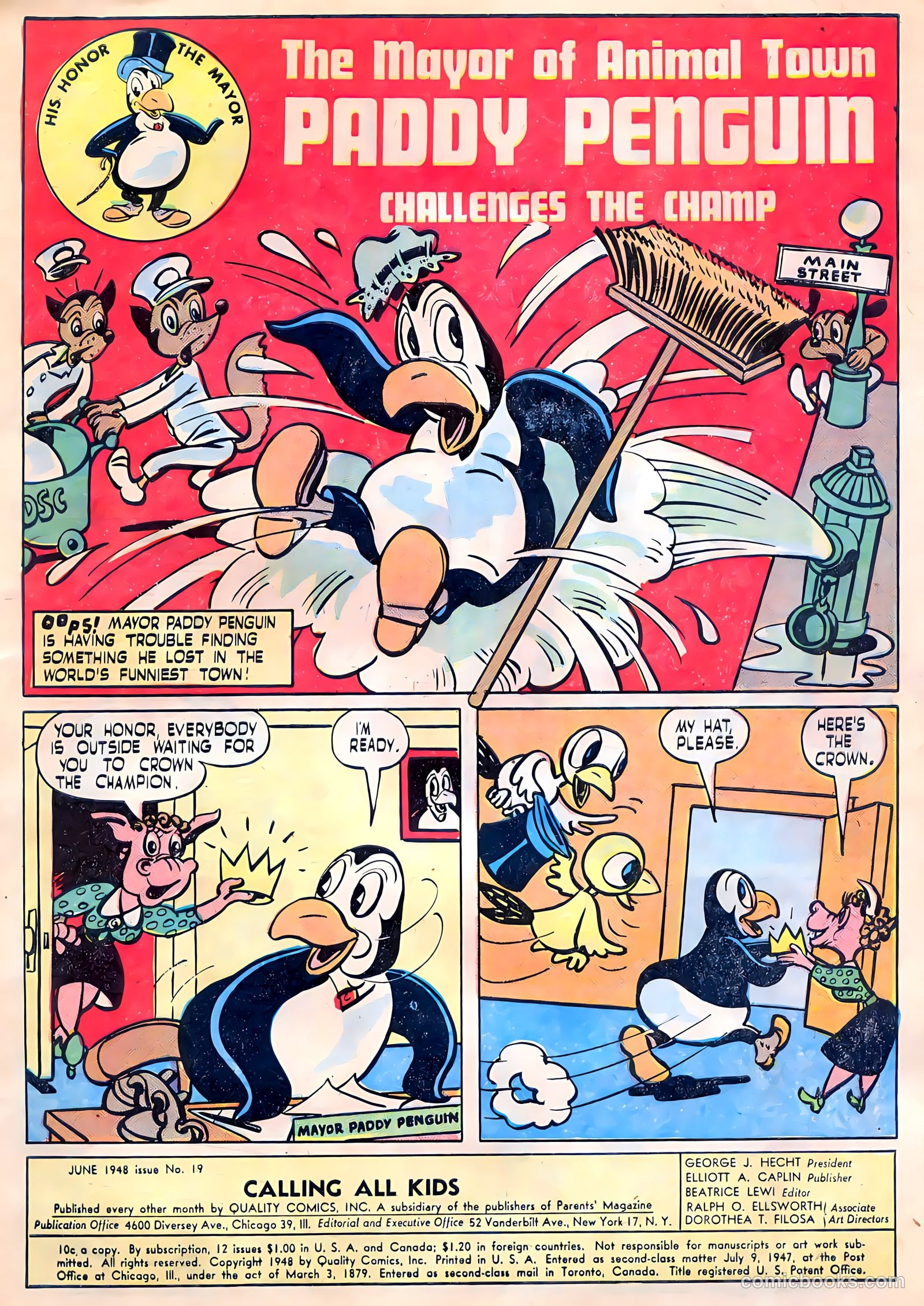 Calling All Kids #19 (1948) — page 3
