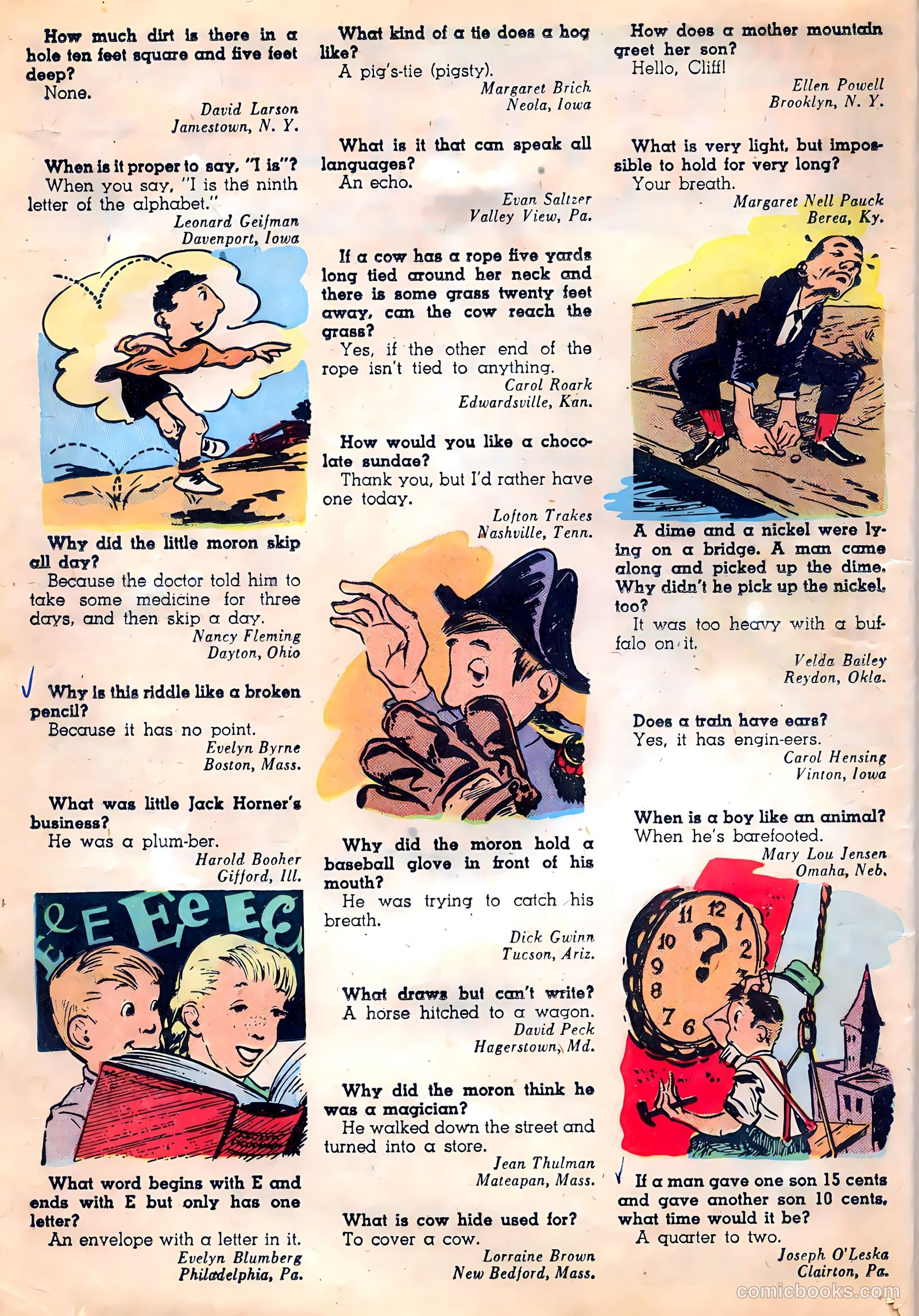Calling All Kids #19 (1948) — page 16