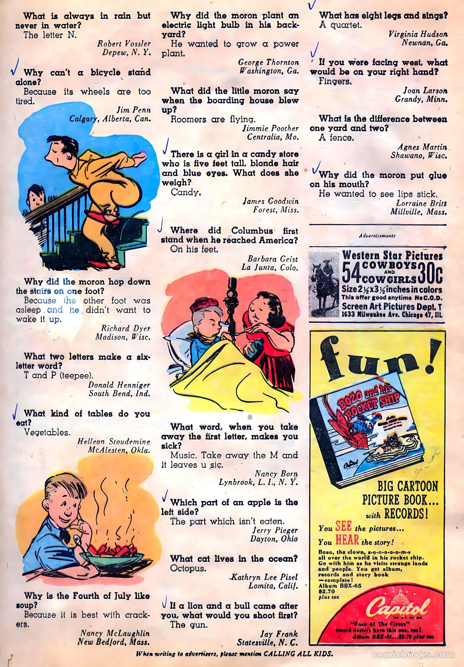 Calling All Kids #19 (1948) — page 17
