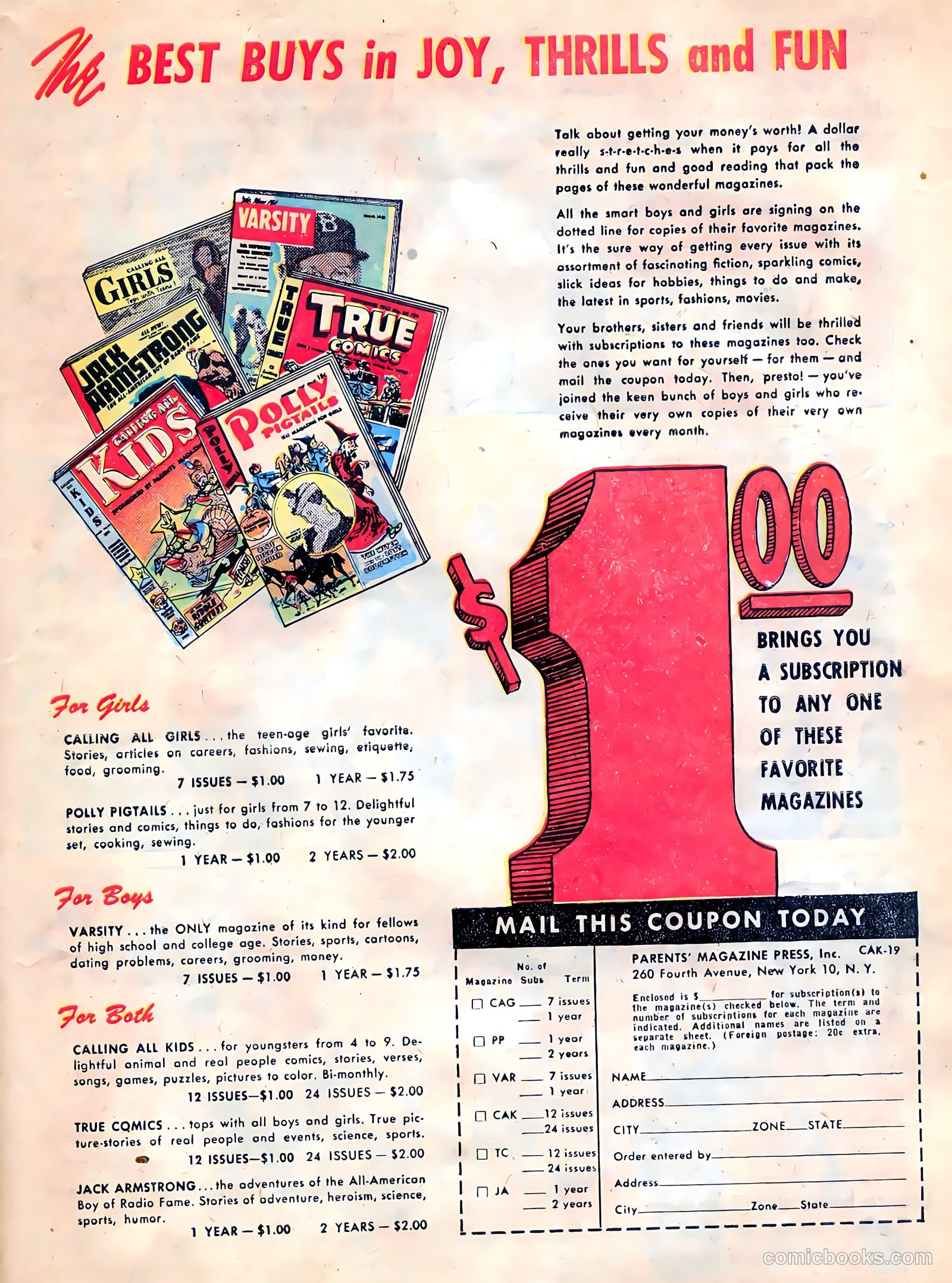 Calling All Kids #19 (1948) — page 29