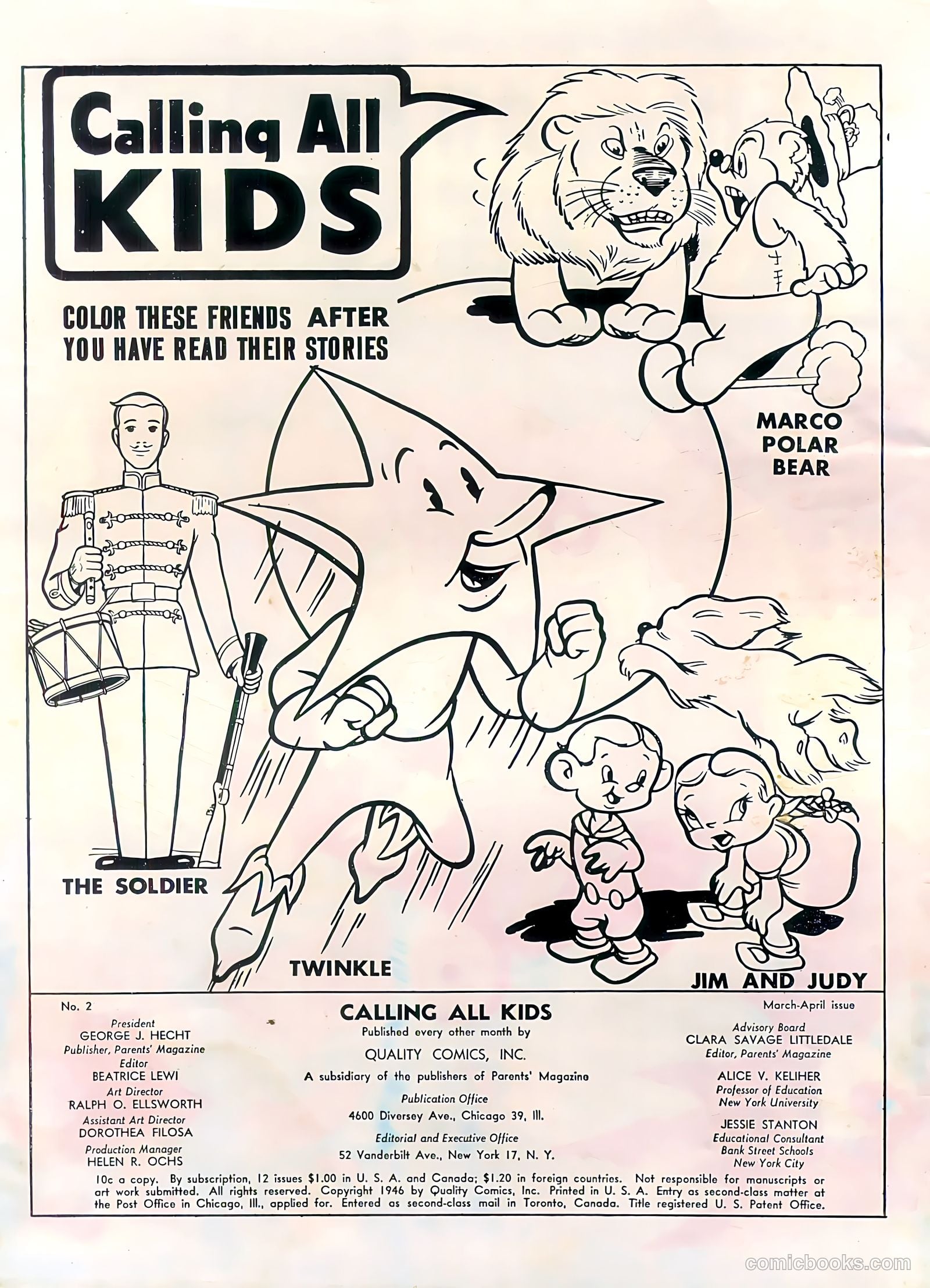 Calling All Kids #2 (1946) — page 2
