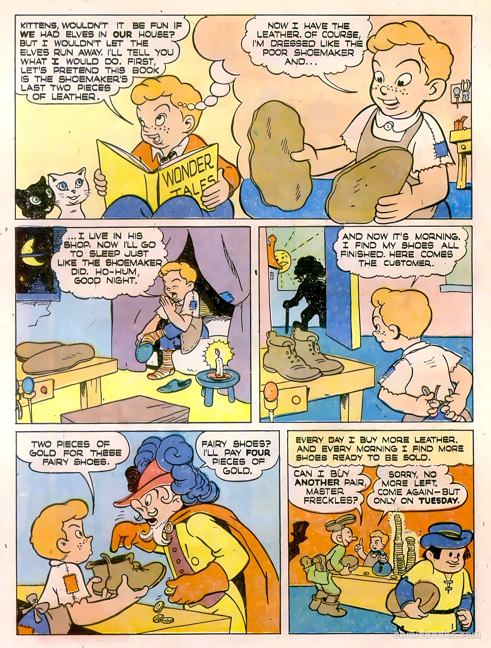 Calling All Kids #2 (1946) — page 36