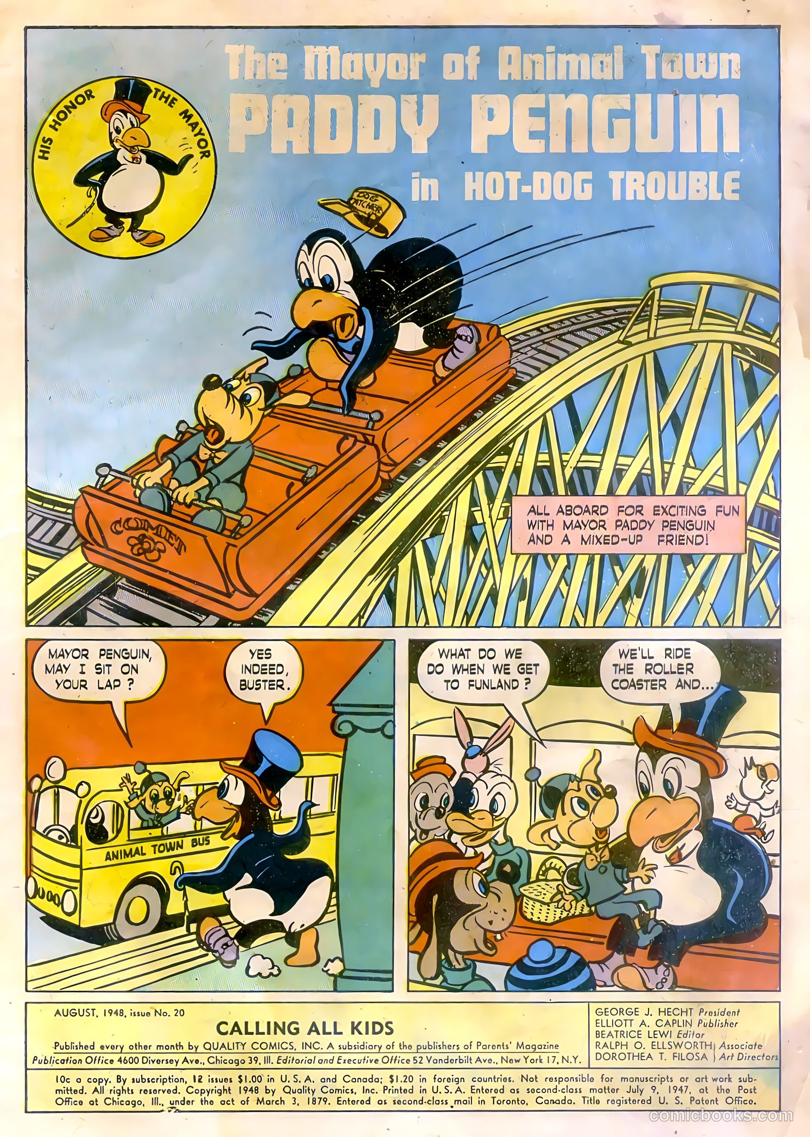 Calling All Kids #20 (1948) — page 3