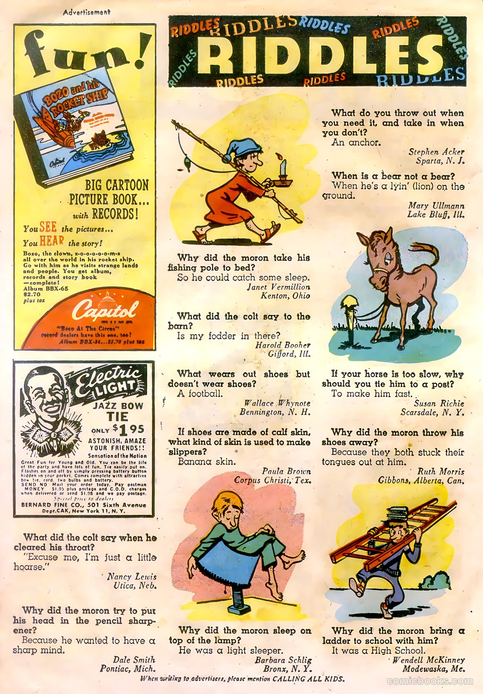 Calling All Kids #20 (1948) — page 16