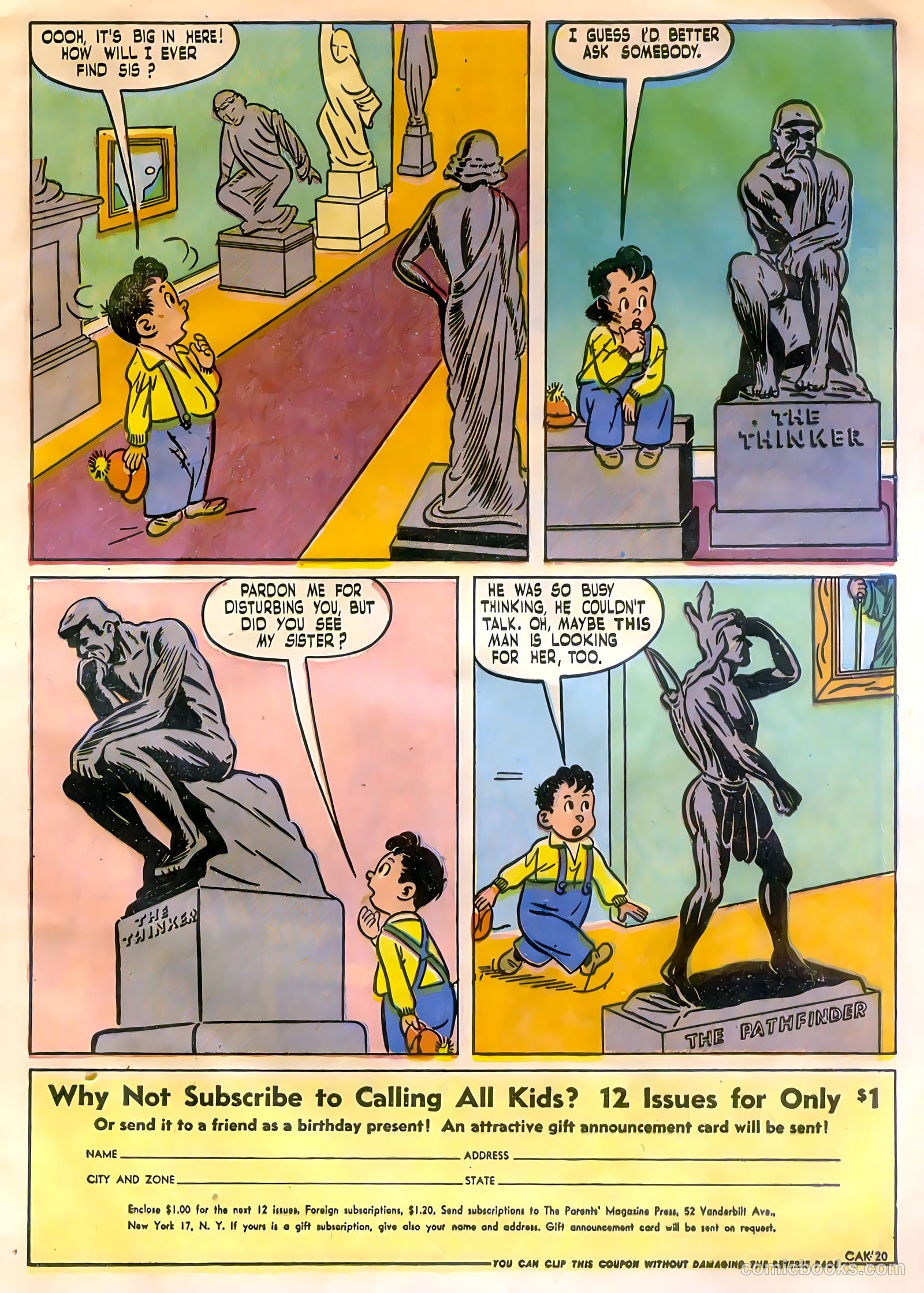 Calling All Kids #20 (1948) — page 31