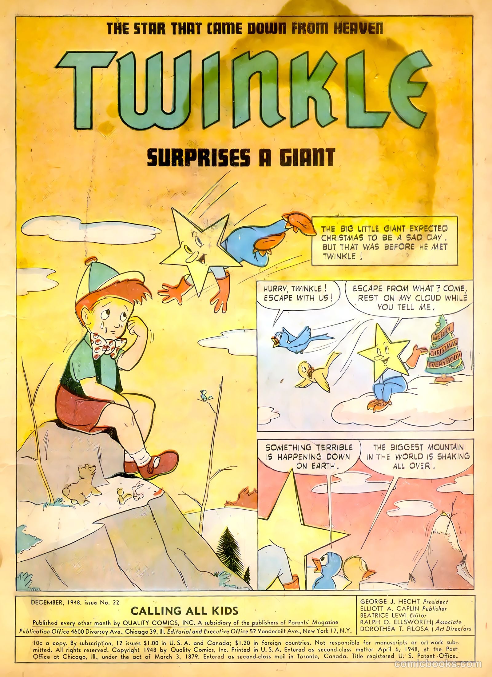 Calling All Kids #22 (1948) — page 3
