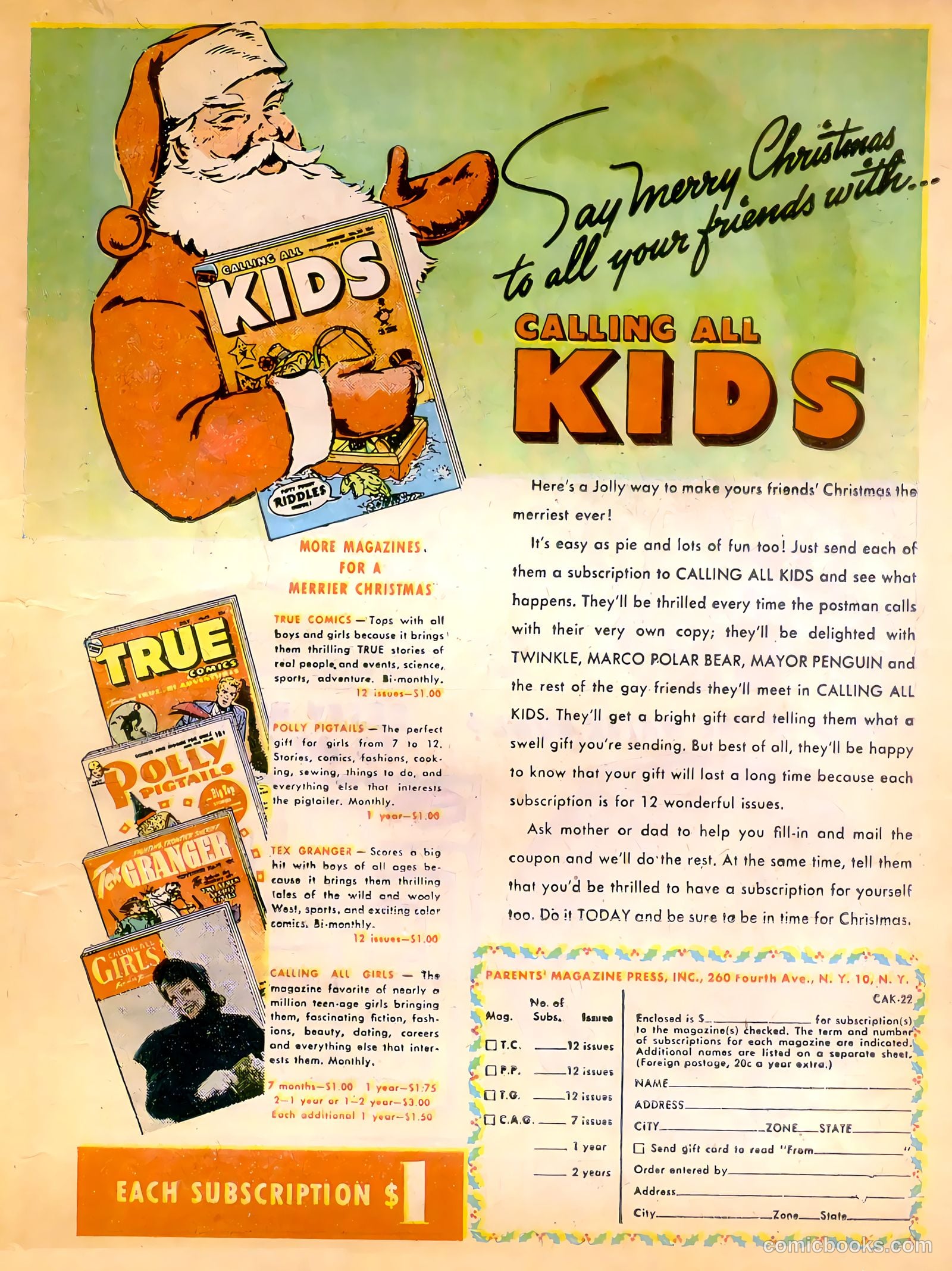 Calling All Kids #22 (1948) — page 13