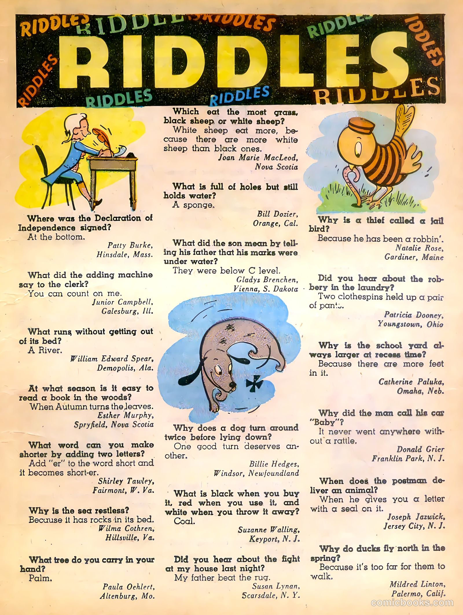 Calling All Kids #22 (1948) — page 15