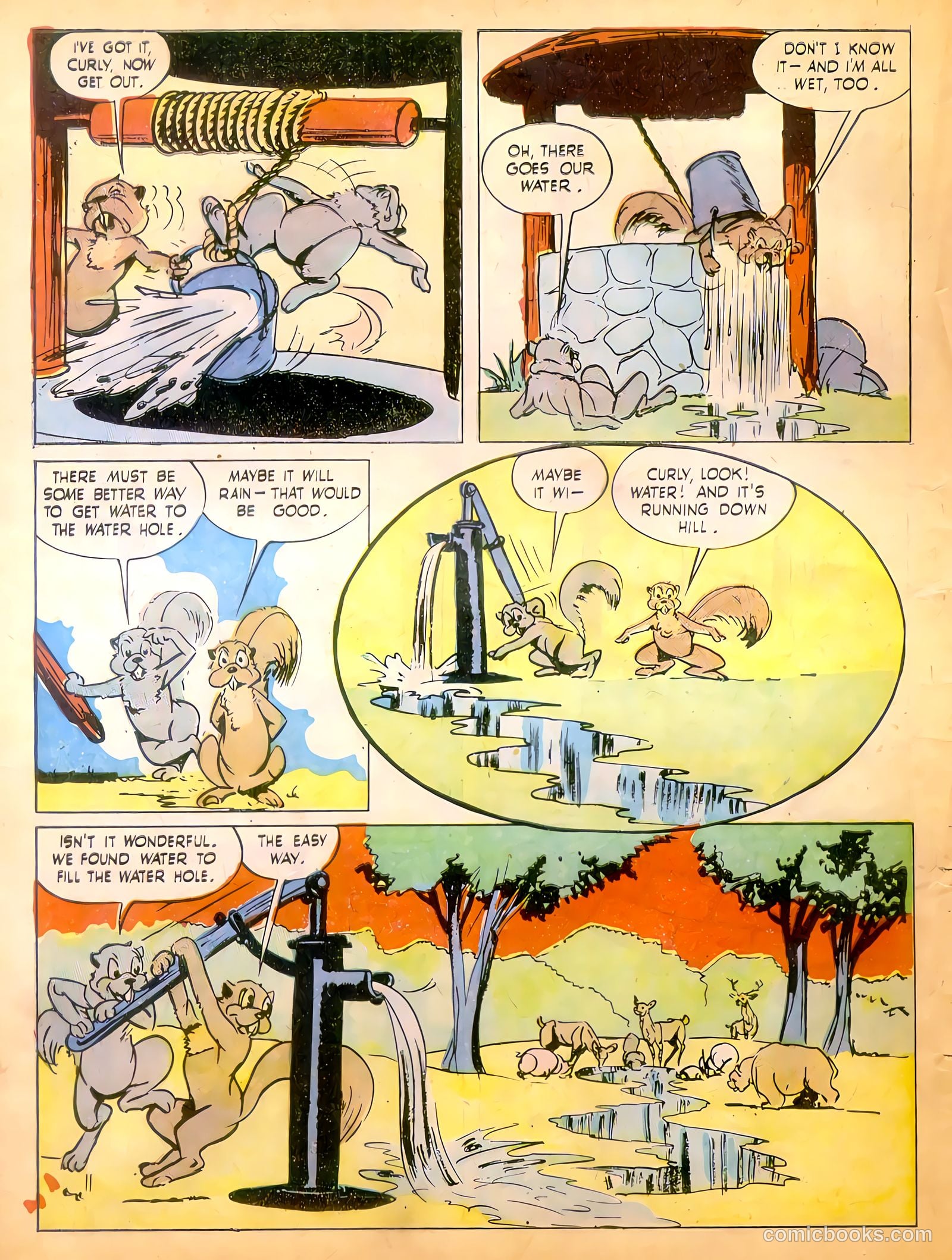 Calling All Kids #22 (1948) — page 34