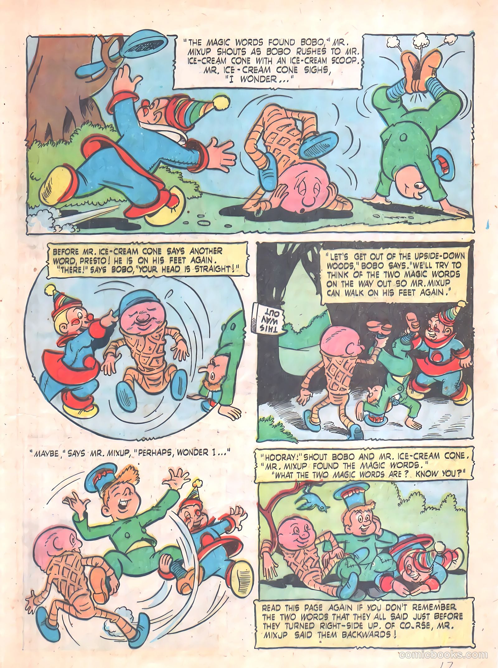 Calling All Kids #23 (1949) — page 17 of 34