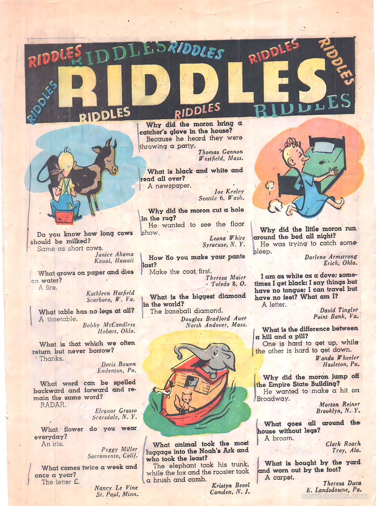 Calling All Kids #23 (1949) — page 28 of 34