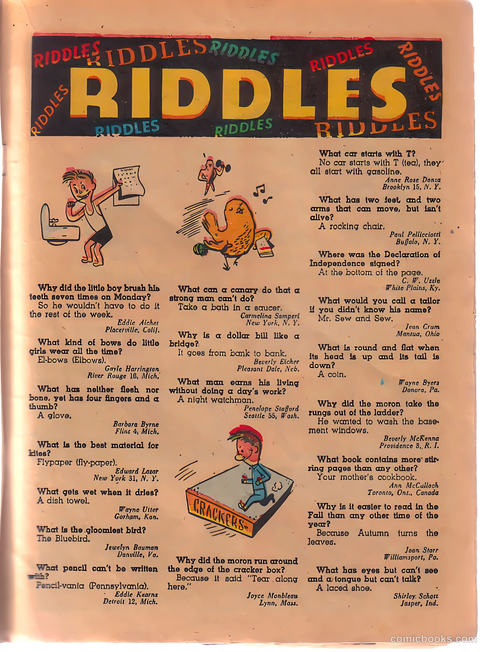 Calling All Kids #26 (1949) — page 21