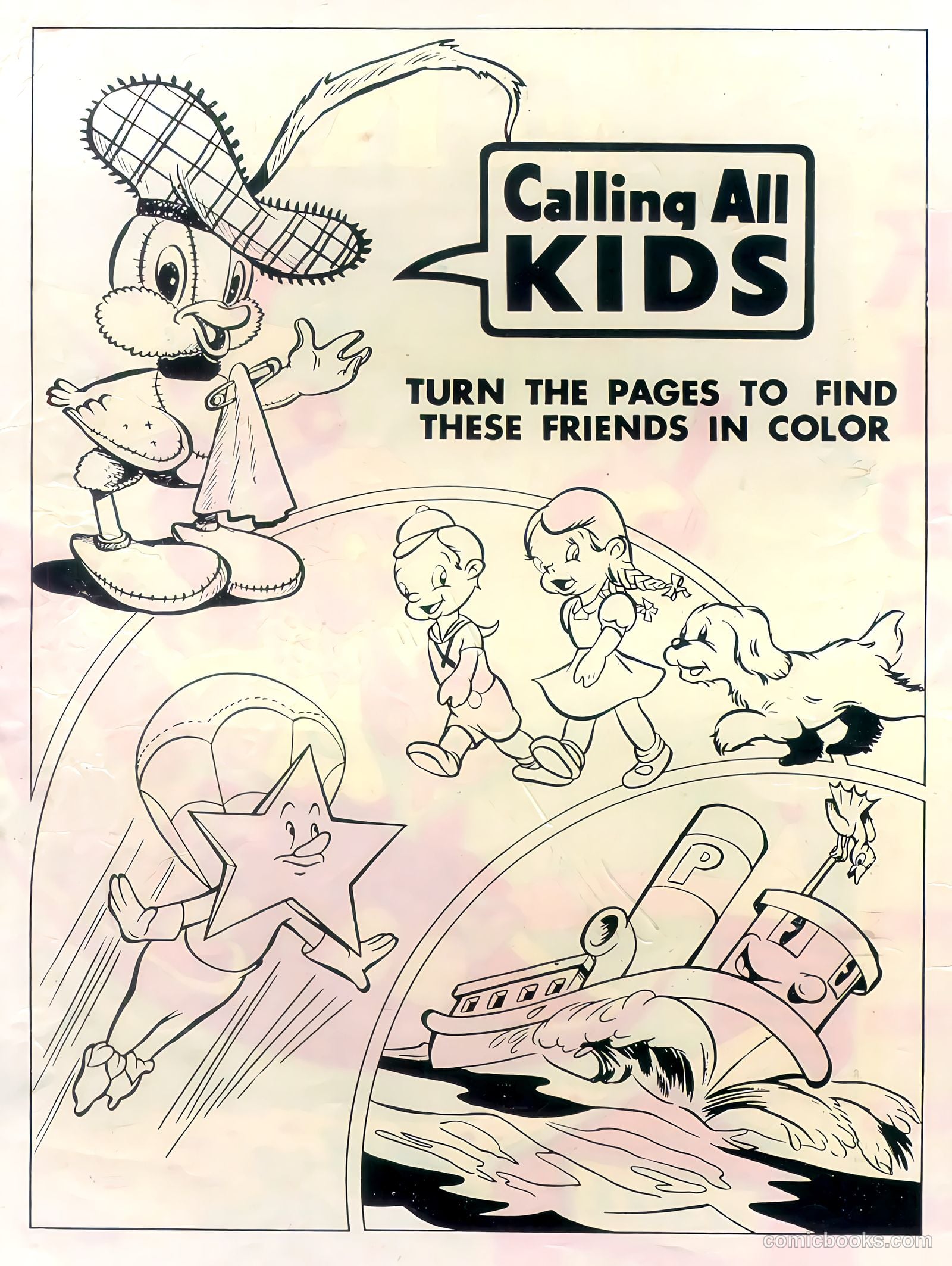 Calling All Kids #5 (1946) — page 2