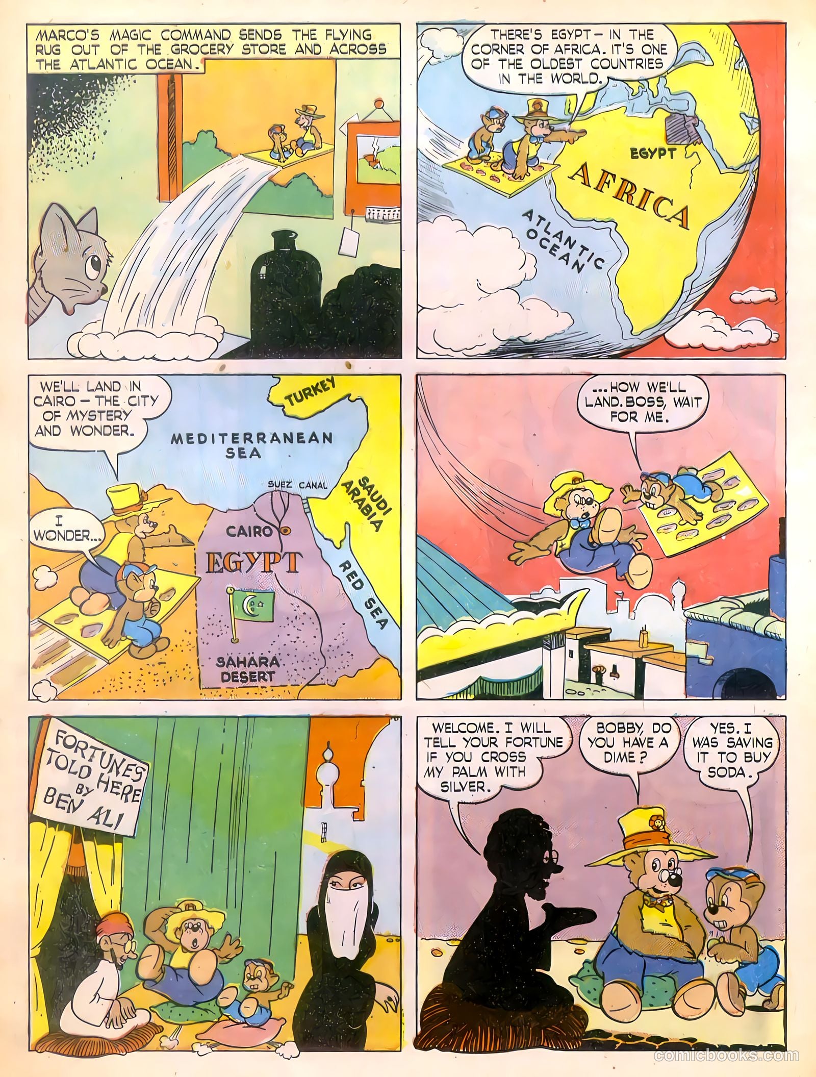Calling All Kids #5 (1946) — page 10