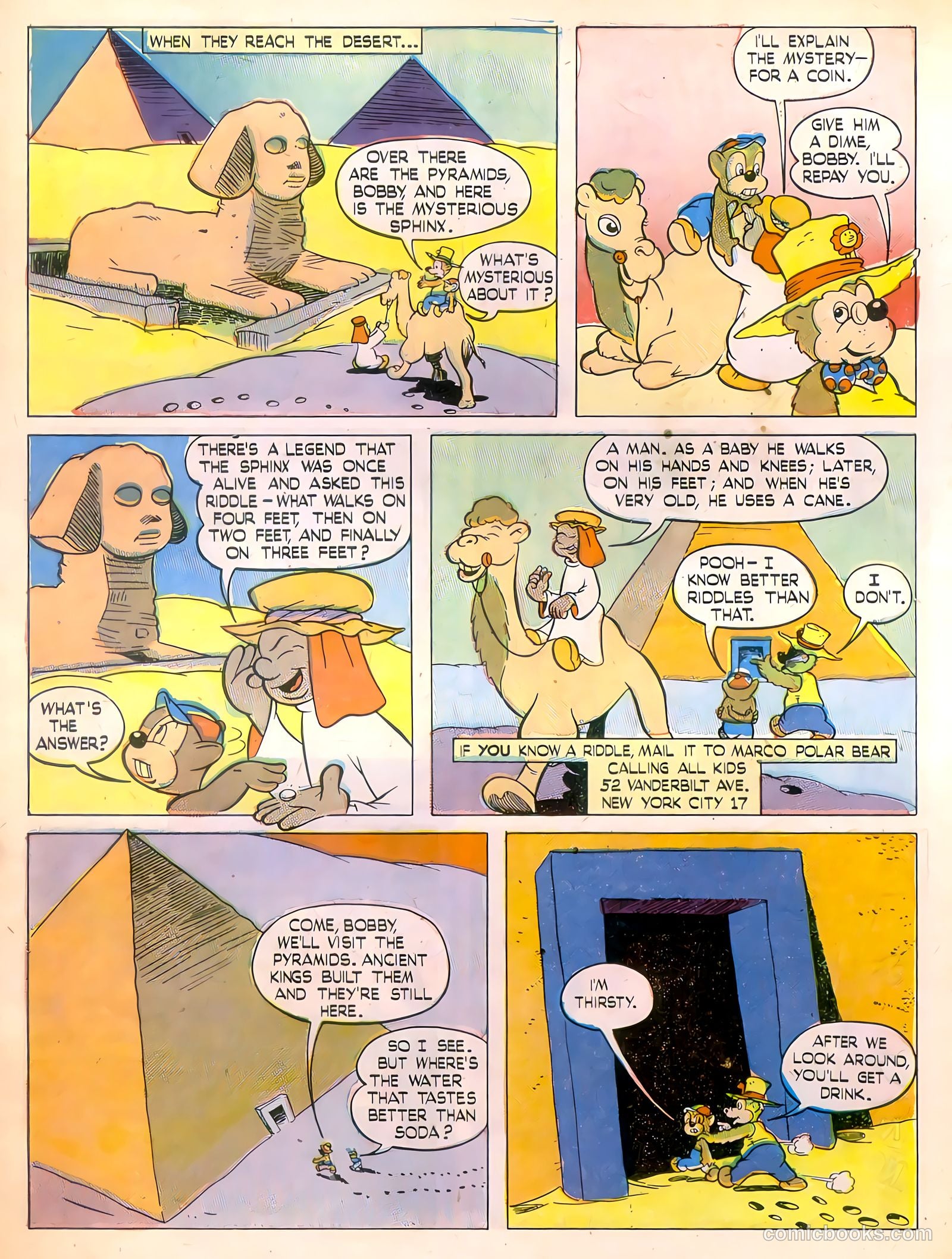 Calling All Kids #5 (1946) — page 12