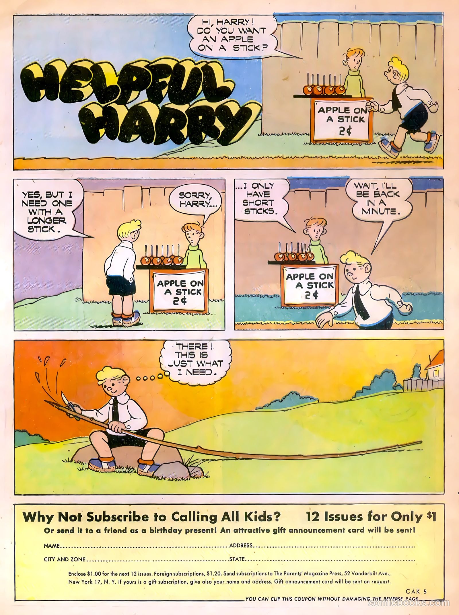 Calling All Kids #5 (1946) — page 43