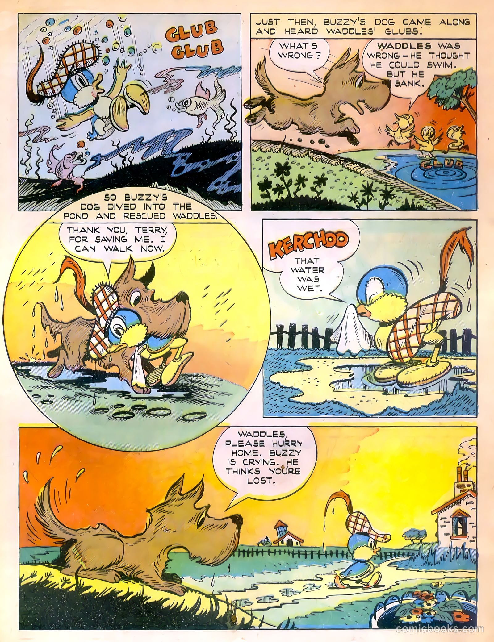 Calling All Kids #5 (1946) — page 49