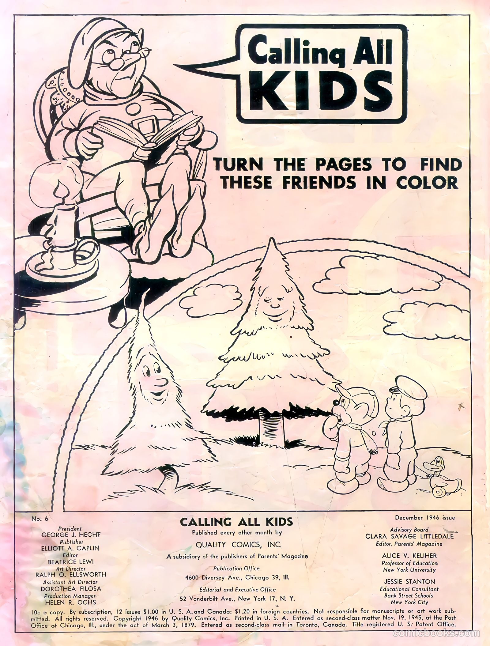 Calling All Kids #6 (1946) — page 2