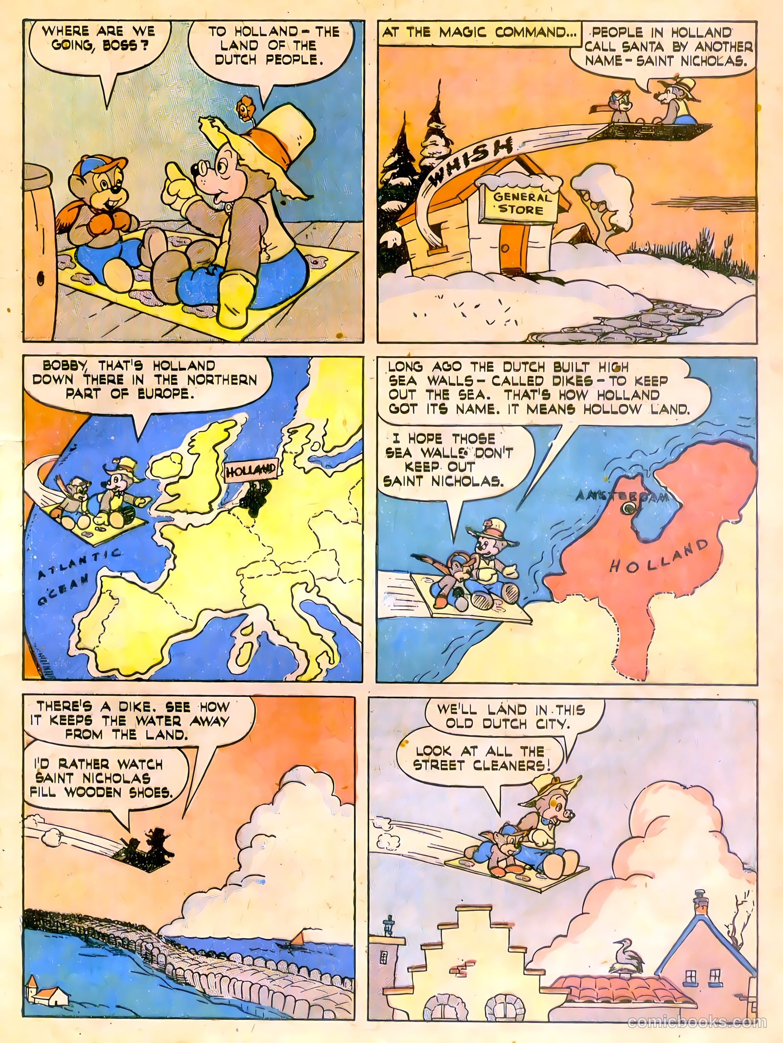 Calling All Kids #6 (1946) — page 19