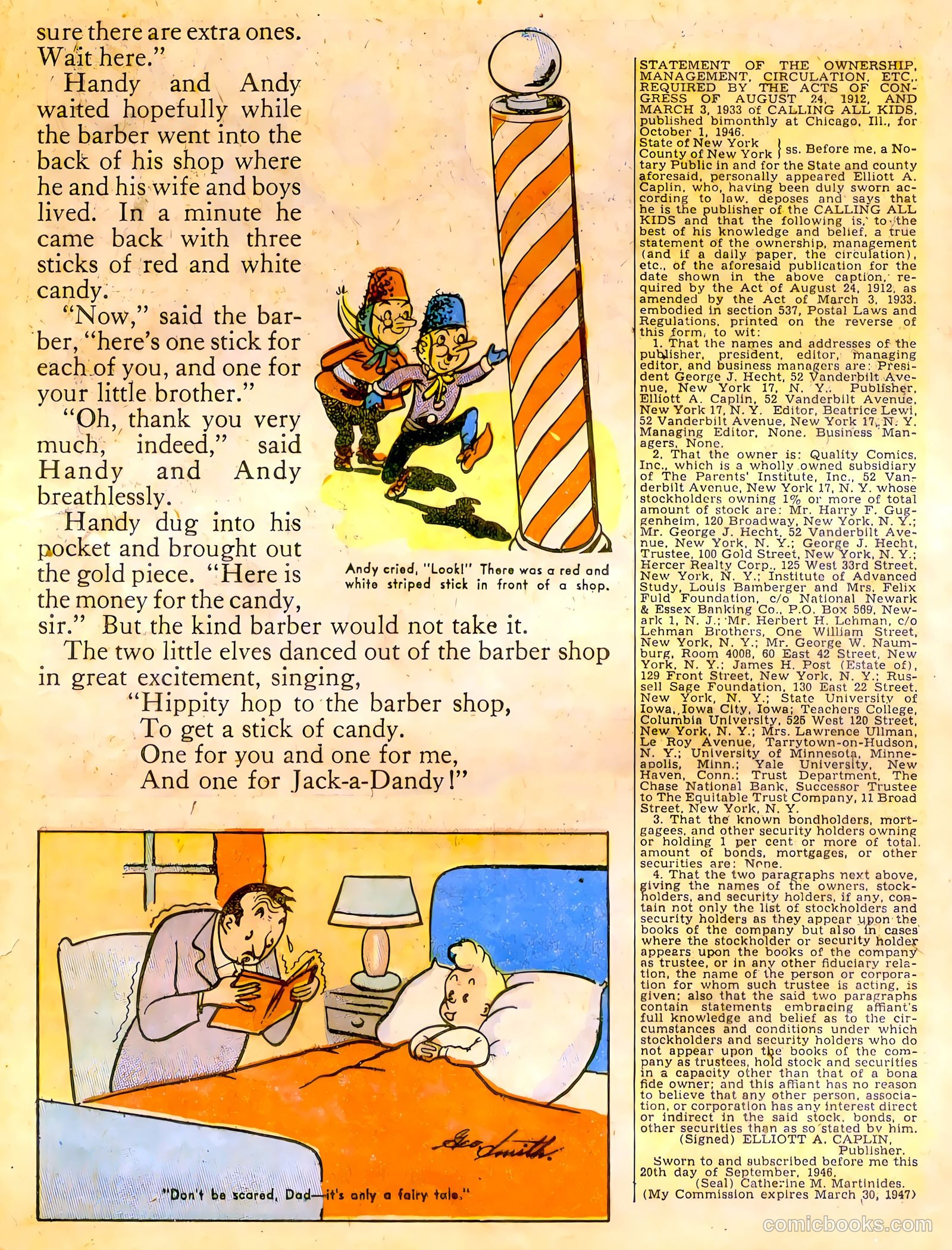 Calling All Kids #6 (1946) — page 27