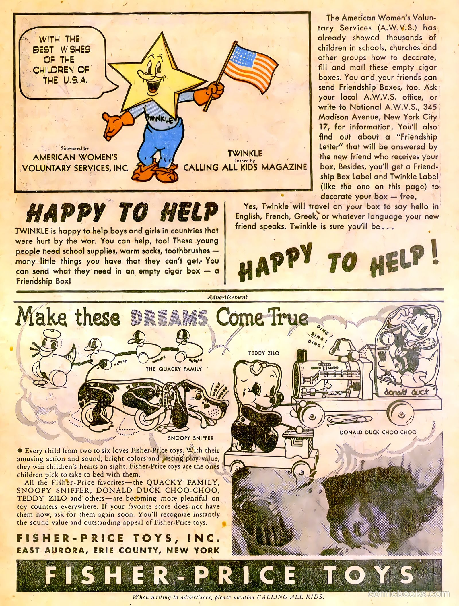 Calling All Kids #6 (1946) — page 33
