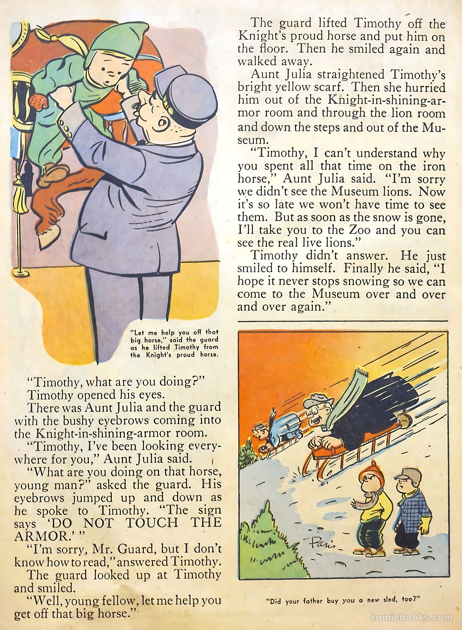 Calling All Kids #8 (1947) — page 35