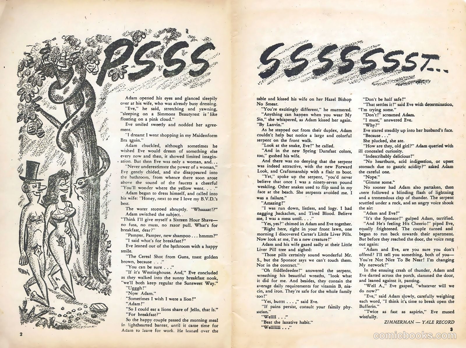 Campus Humor #1 (1957) — page 4 of 62
