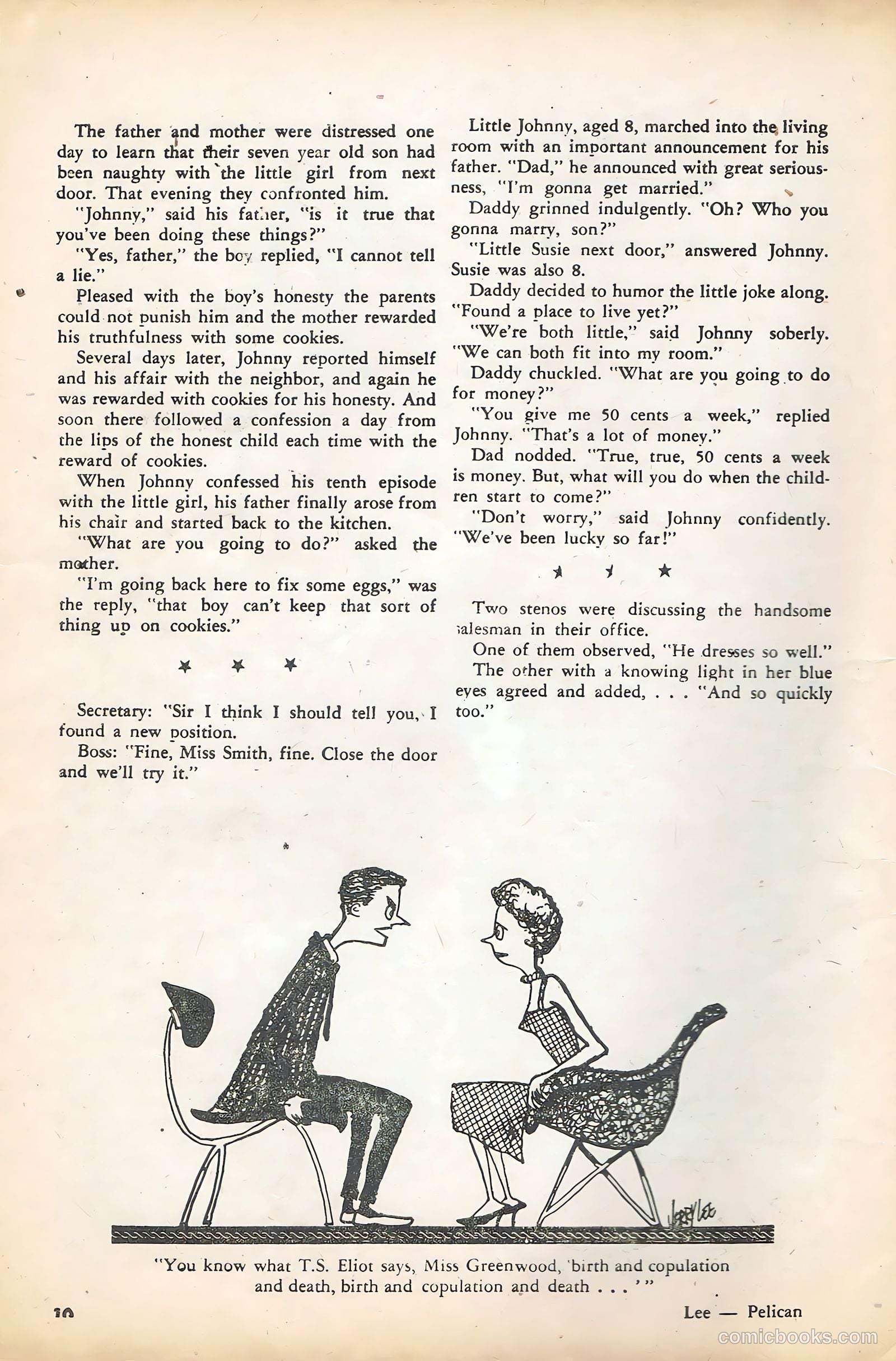 Campus Humor #1 (1957) — page 10 of 62