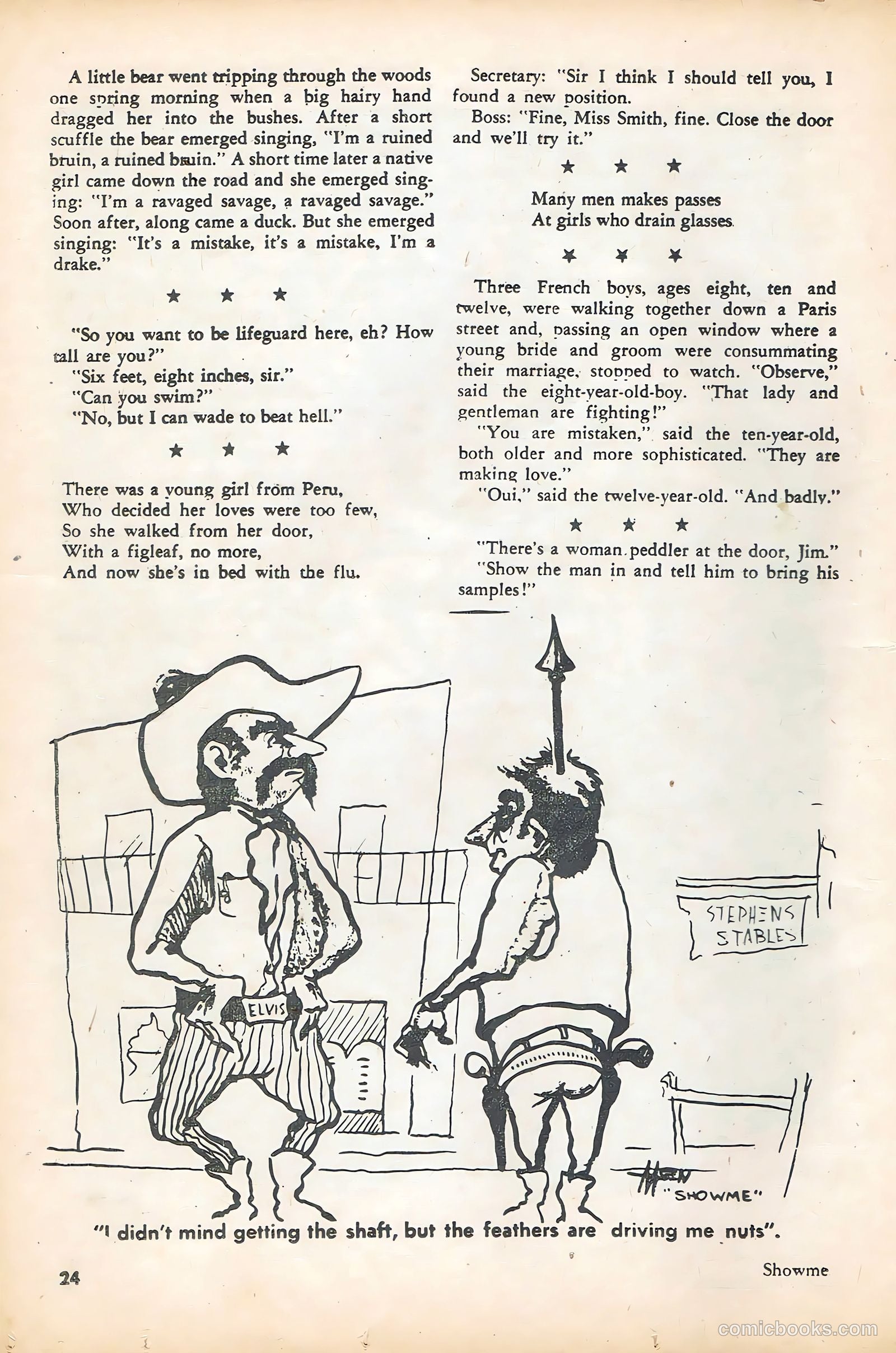 Campus Humor #1 (1957) — page 24 of 62