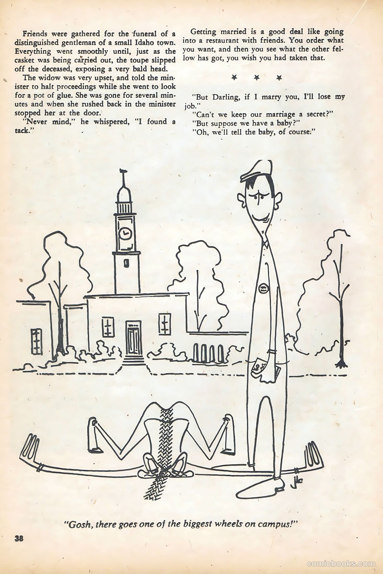 Campus Humor #1 (1957) — page 35 of 62