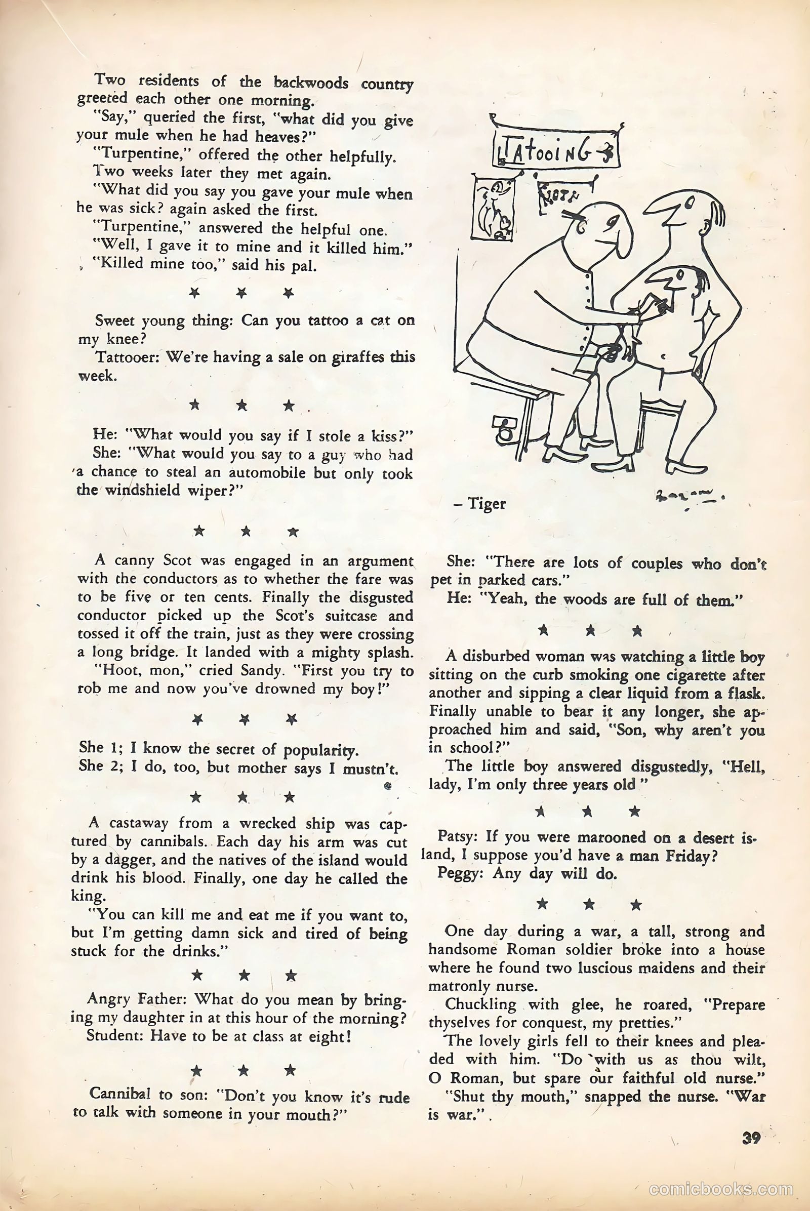 Campus Humor #1 (1957) — page 36 of 62