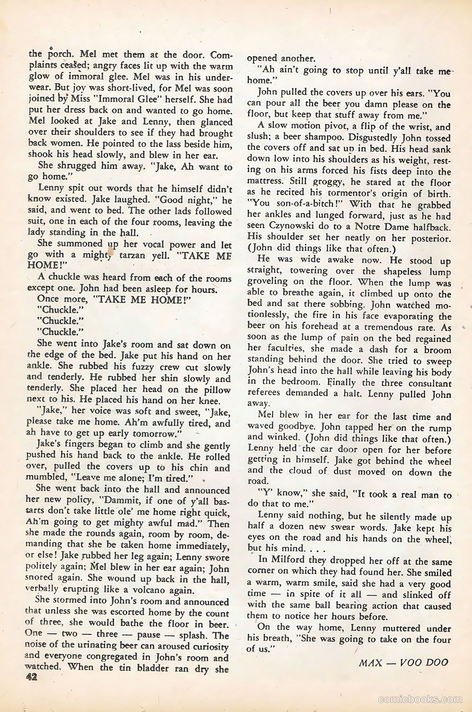 Campus Humor #1 (1957) — page 38 of 62