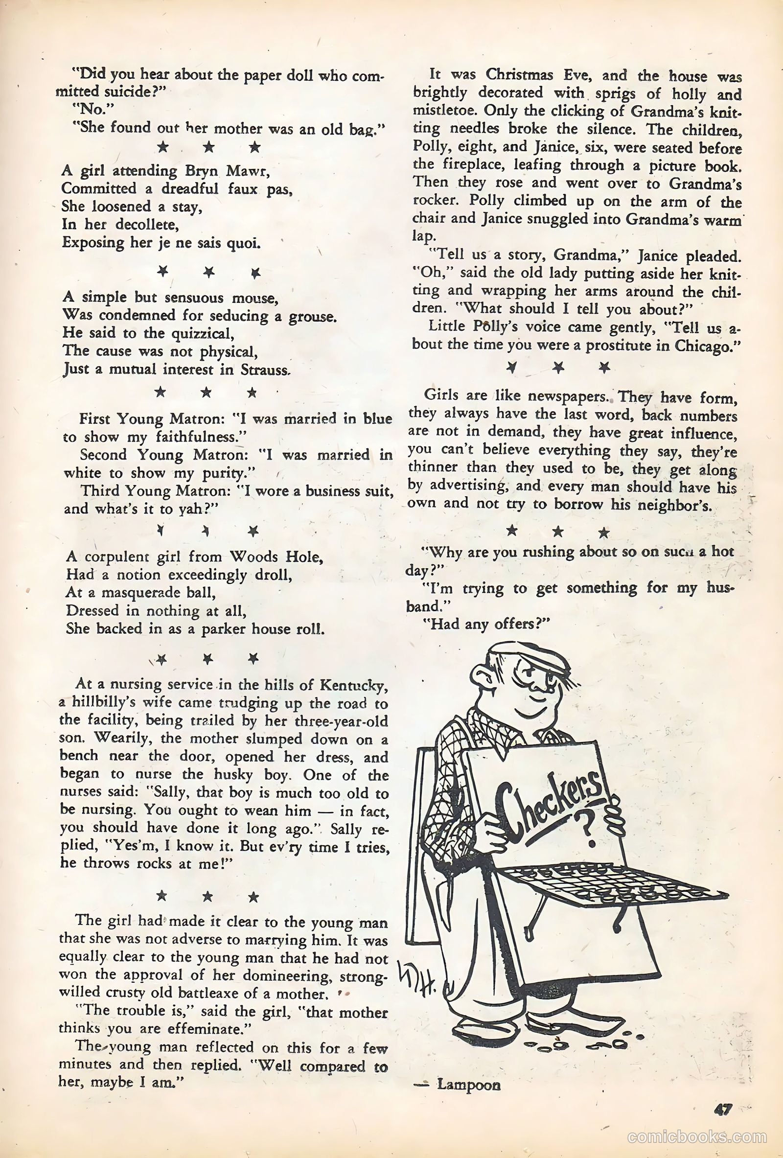 Campus Humor #1 (1957) — page 43 of 62