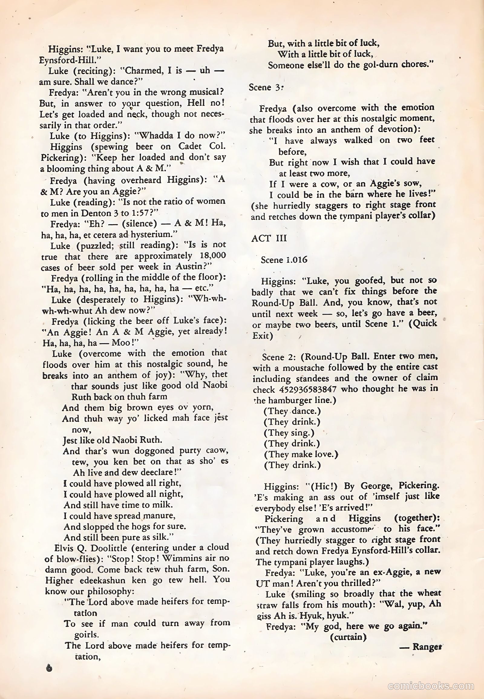 Campus Humor #3 (1957) — page 6 of 63