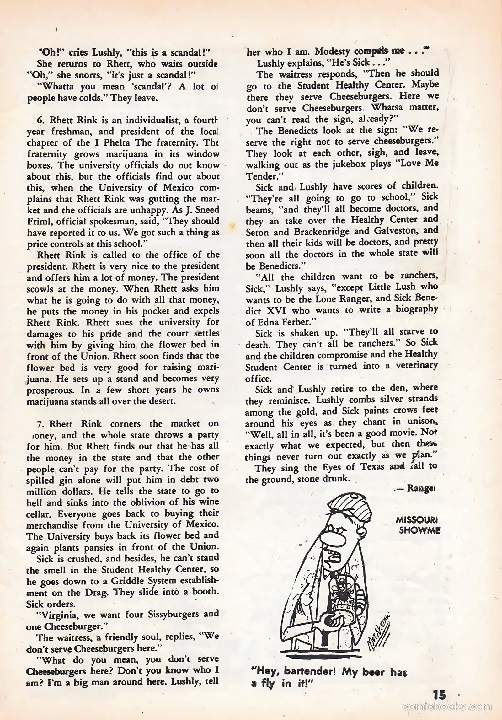 Campus Humor #3 (1957) — page 14 of 63