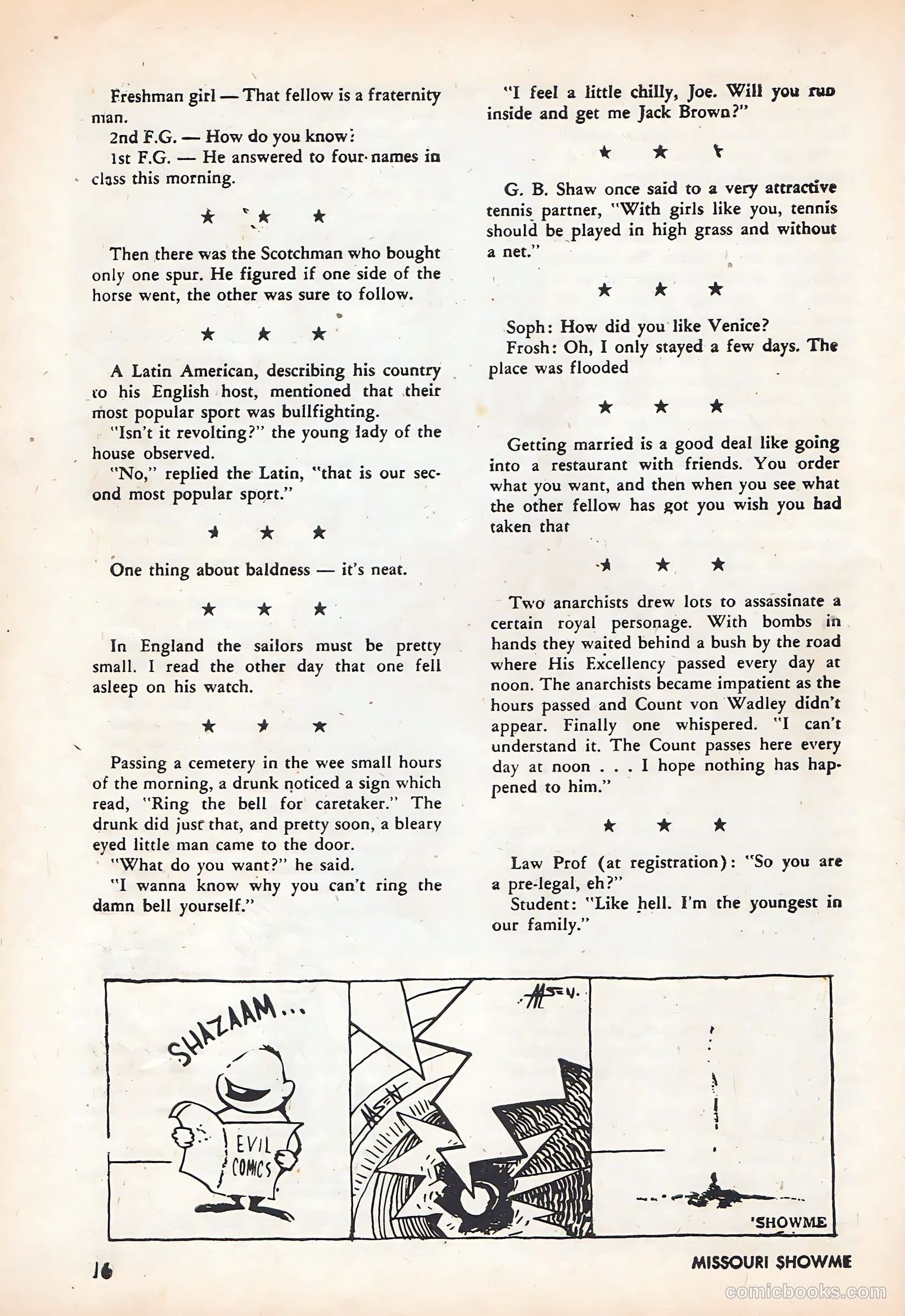 Campus Humor #3 (1957) — page 15 of 63