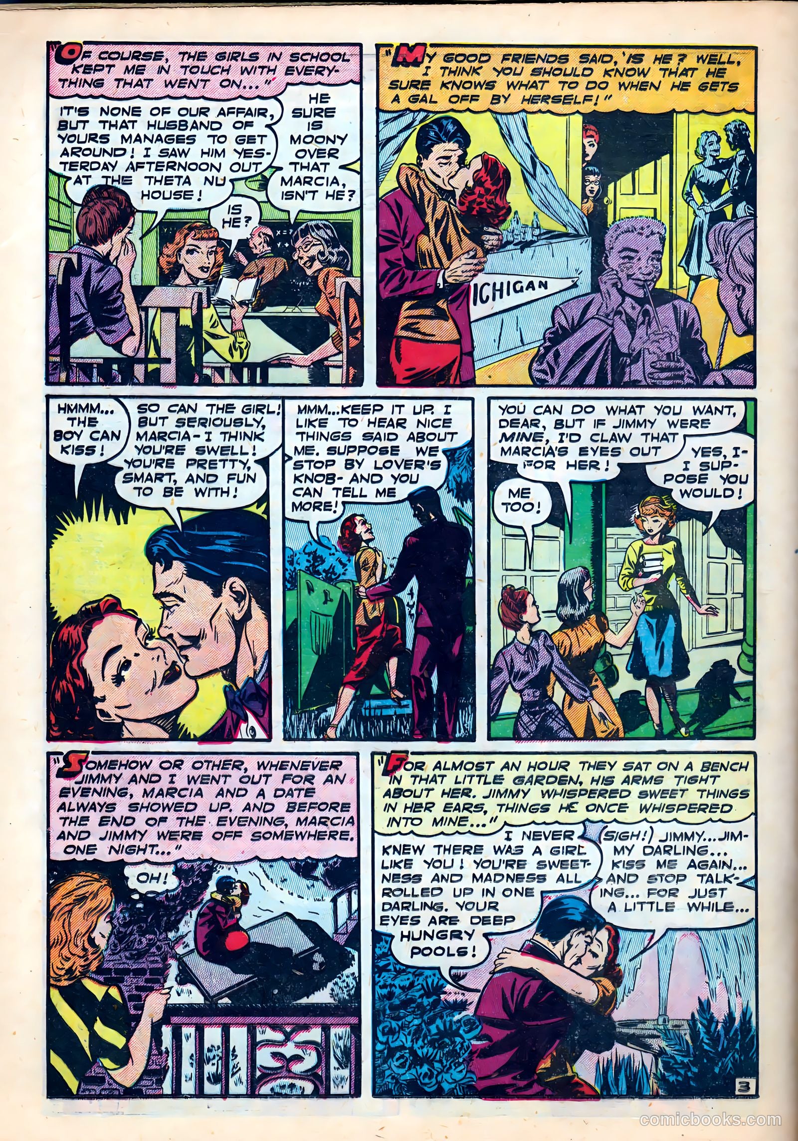 Campus Romance #1 (1949) — page 20 of 36