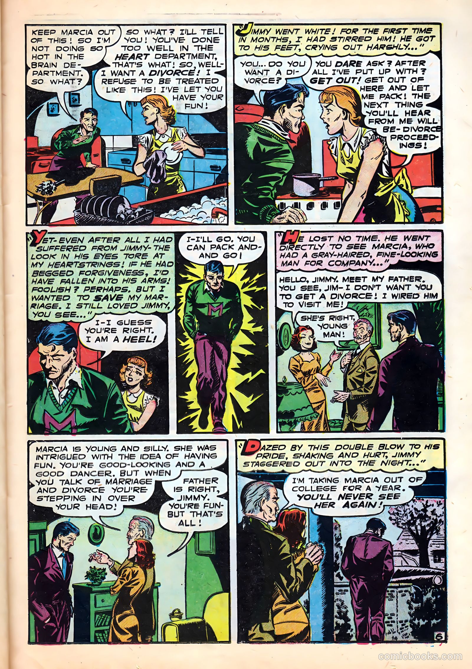 Campus Romance #1 (1949) — page 23 of 36