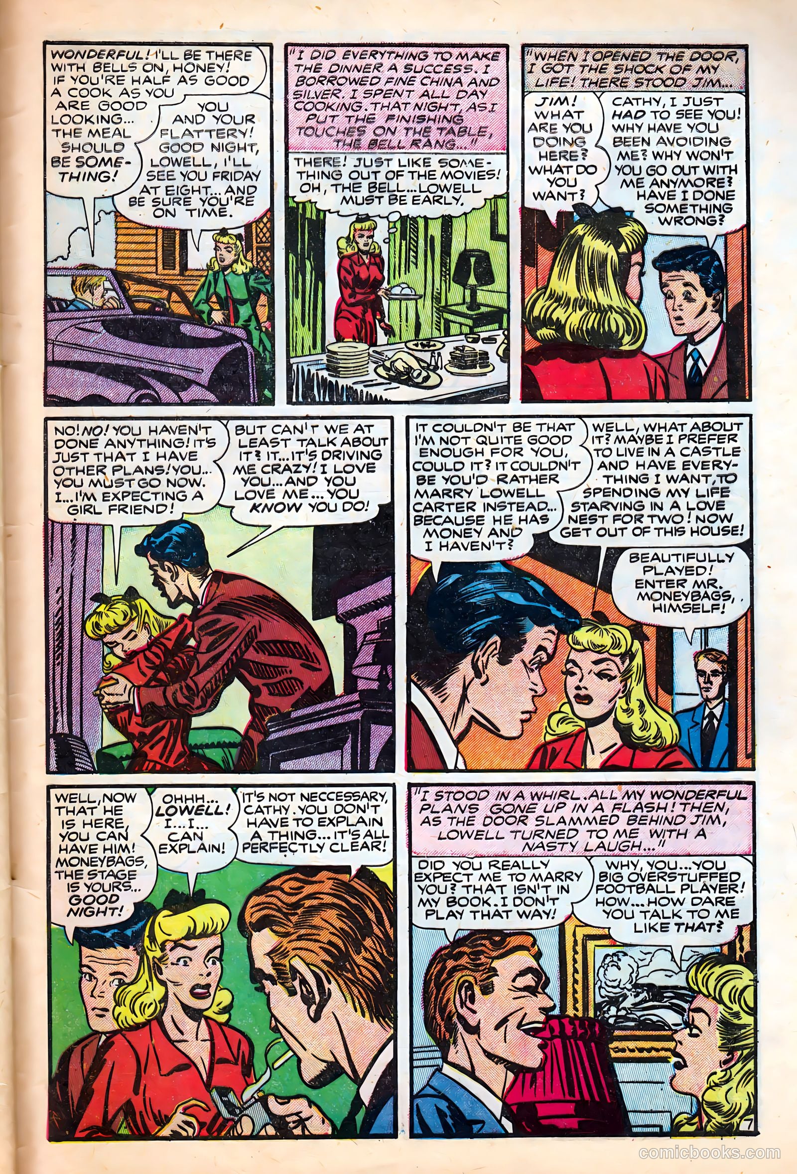 Campus Romance #1 (1949) — page 33 of 36