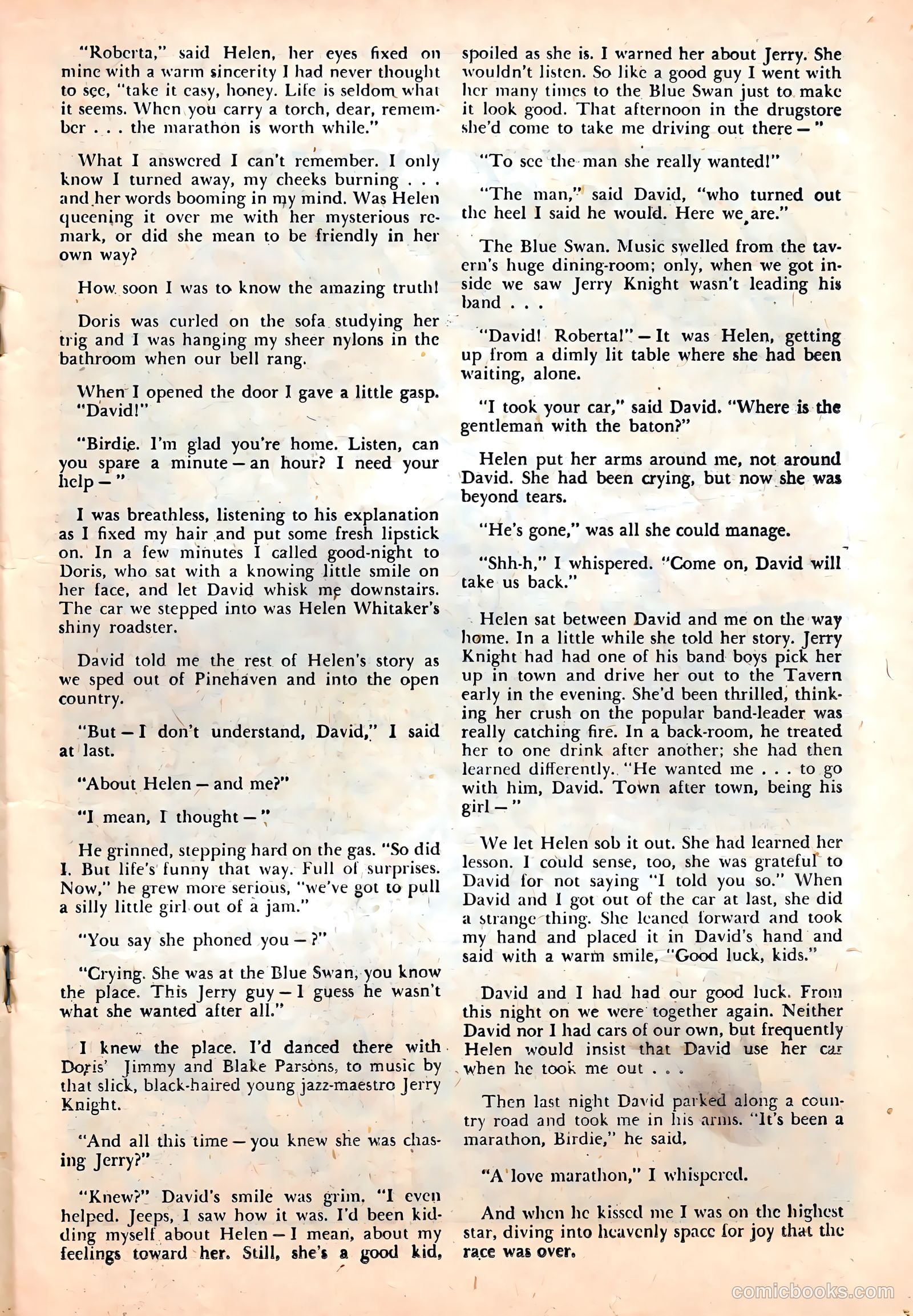 Campus Romance #2 (1949) — page 19 of 36