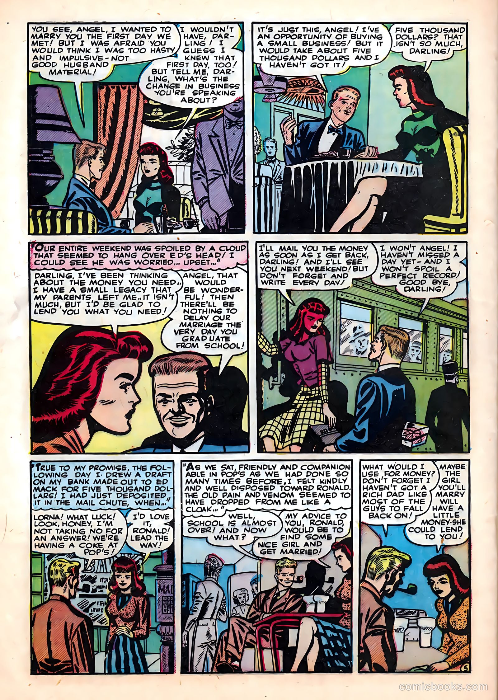 Campus Romance #2 (1949) — page 24 of 36
