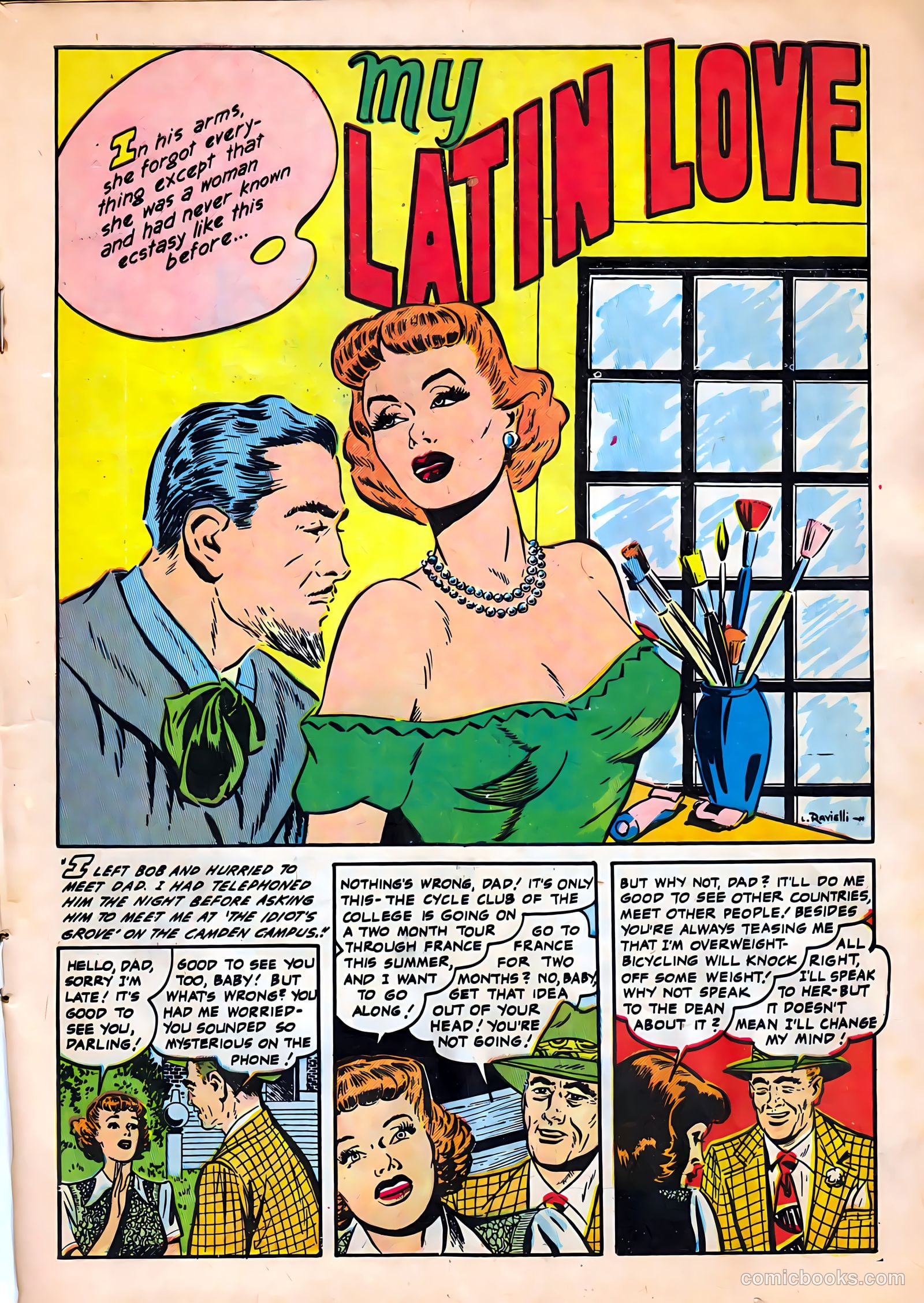 Campus Romance #3 (1950) — page 3 of 36