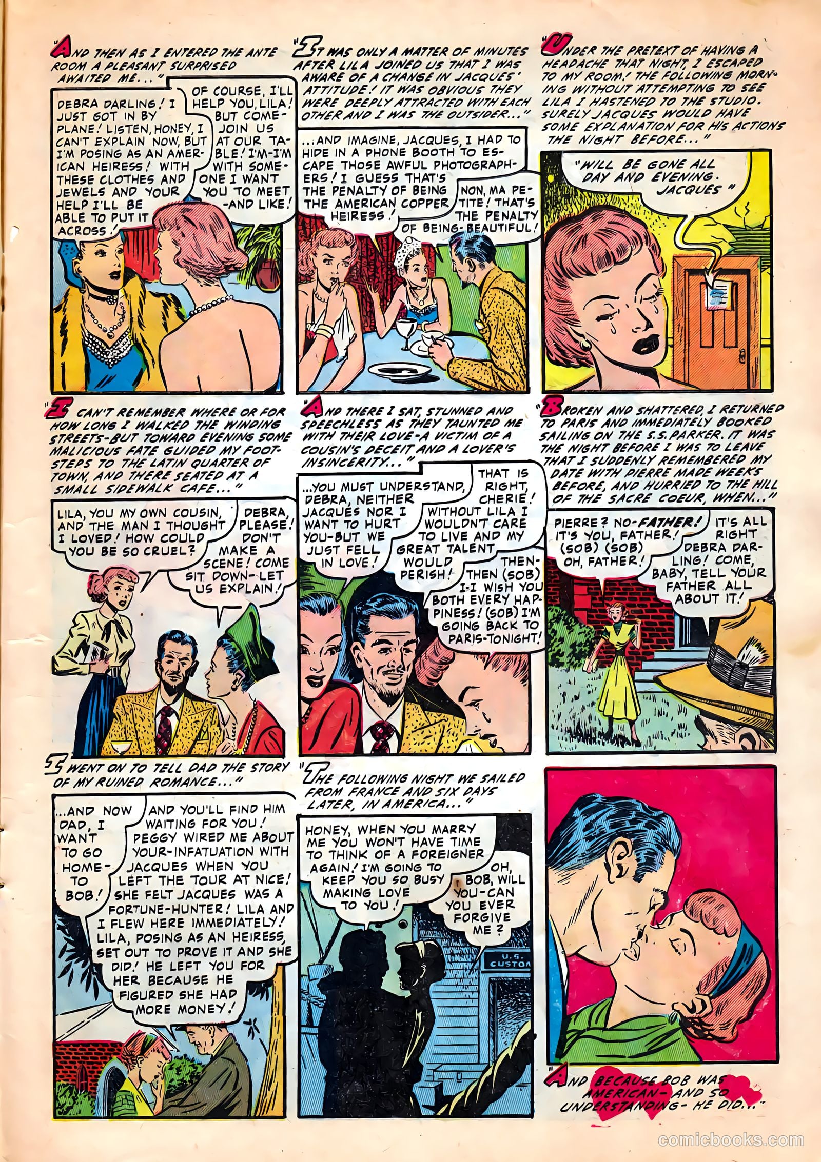 Campus Romance #3 (1950) — page 9 of 36