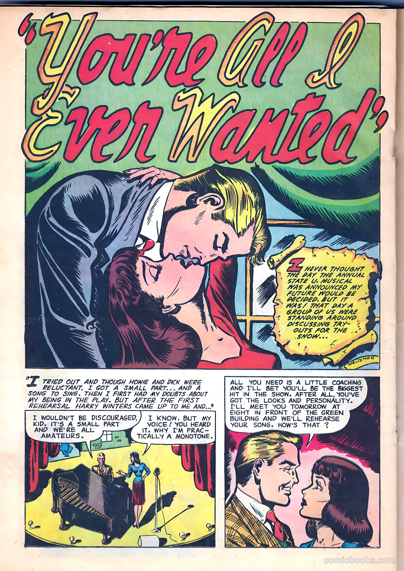 Campus Romance #3 (1950) — page 20 of 36