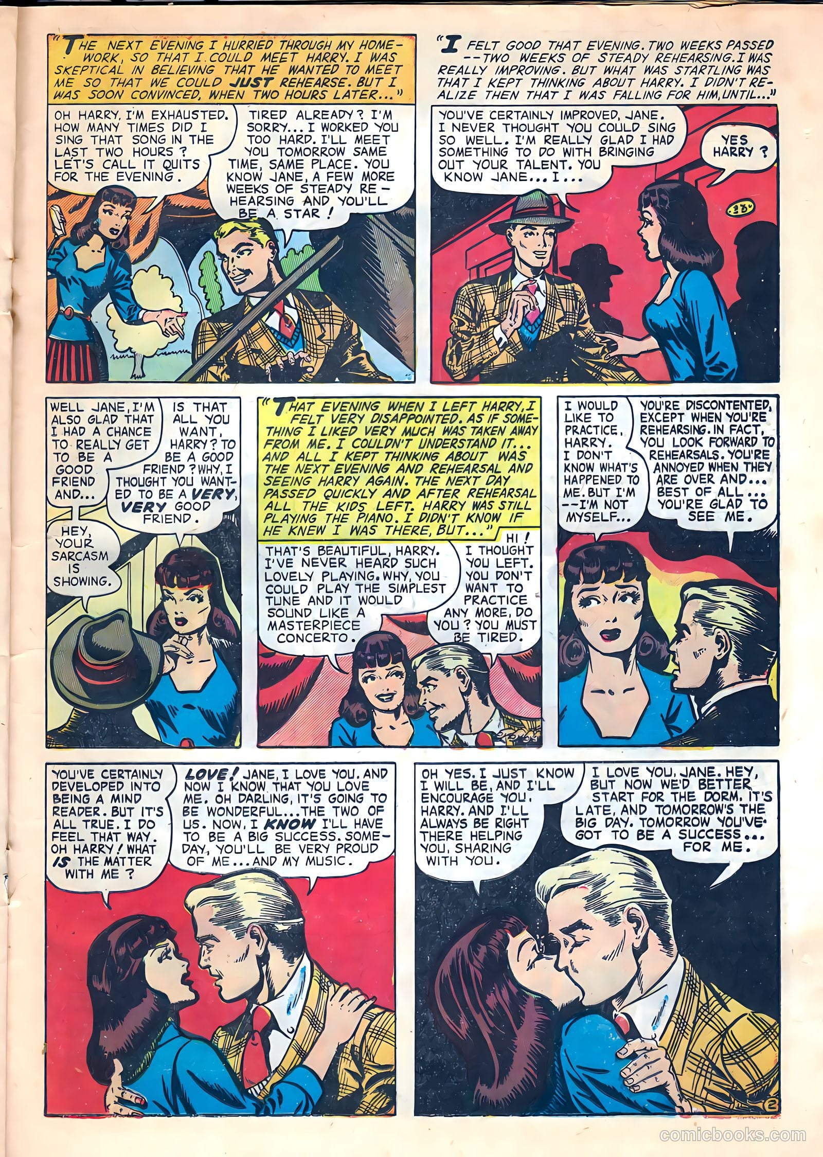 Campus Romance #3 (1950) — page 21 of 36