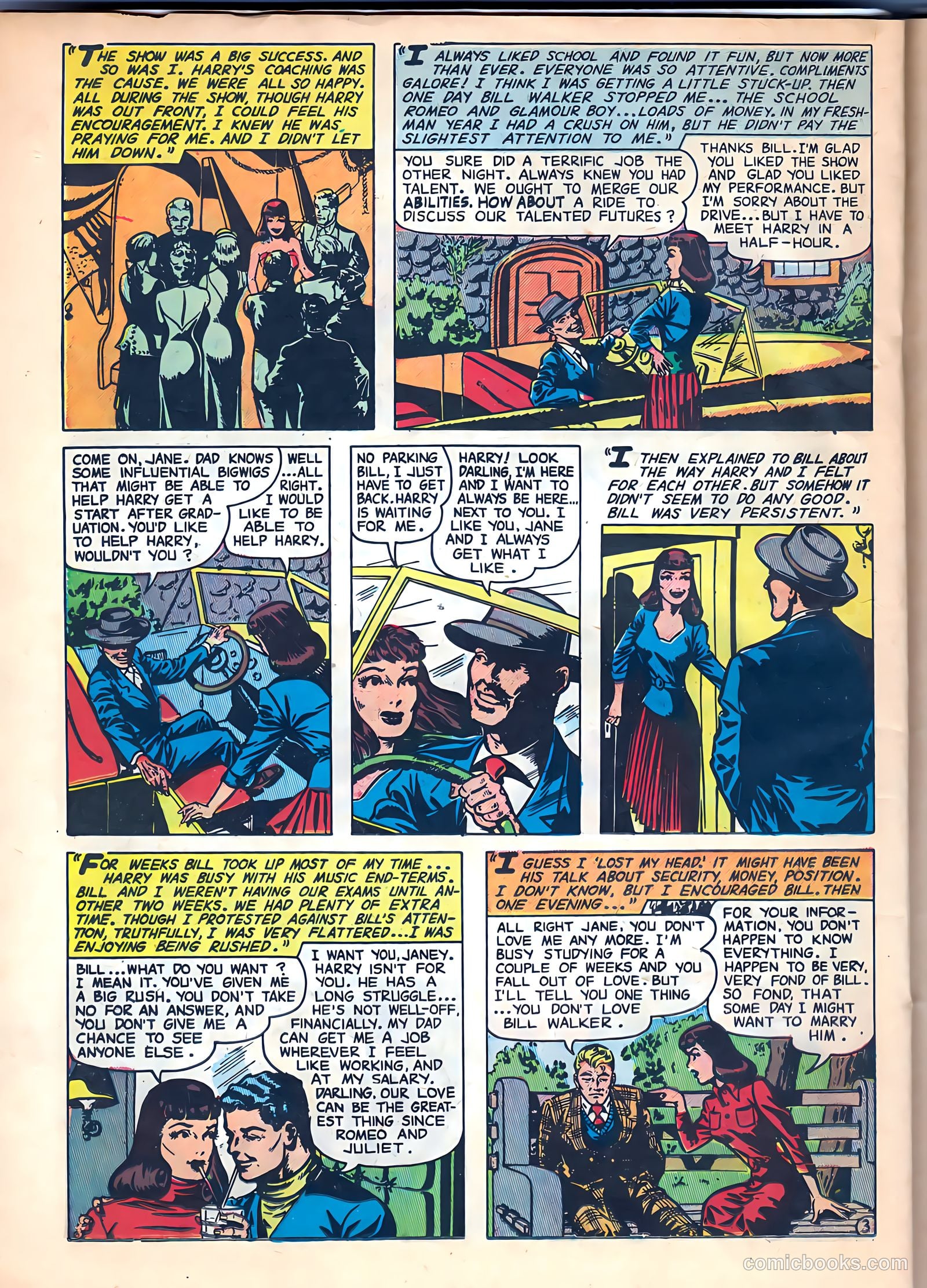 Campus Romance #3 (1950) — page 22 of 36