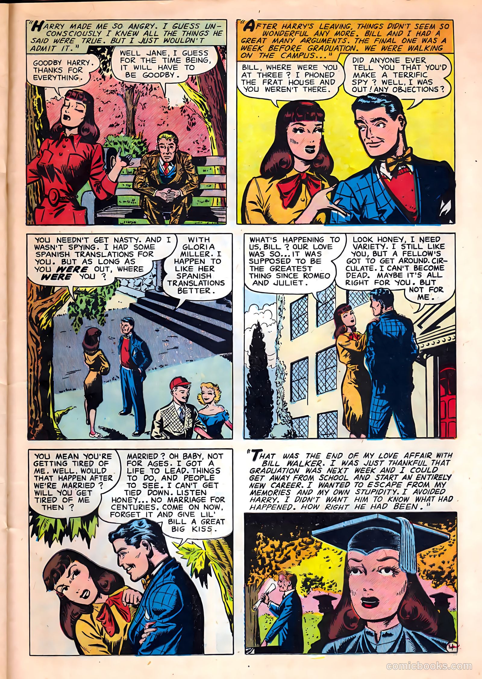 Campus Romance #3 (1950) — page 23 of 36
