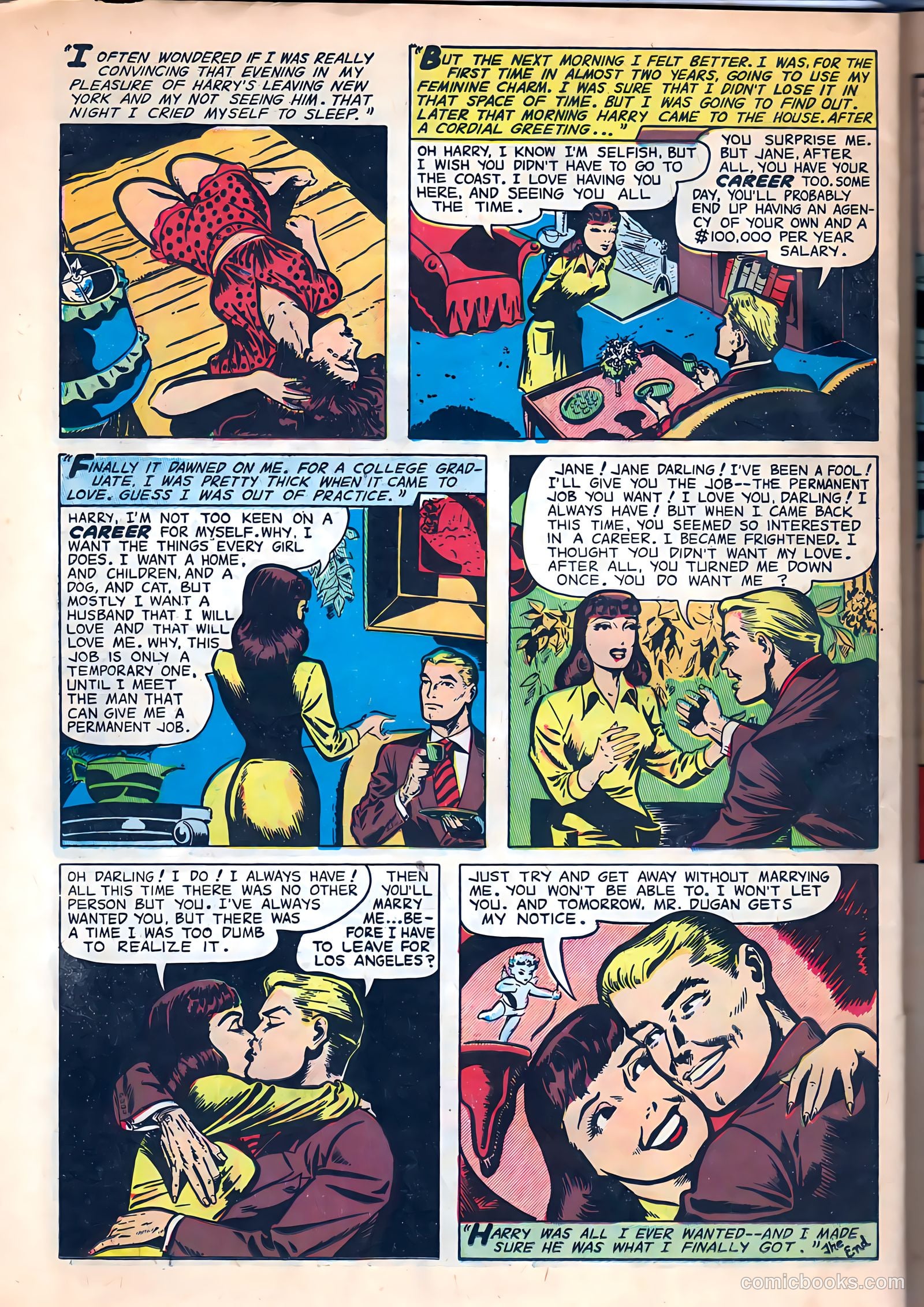 Campus Romance #3 (1950) — page 26 of 36